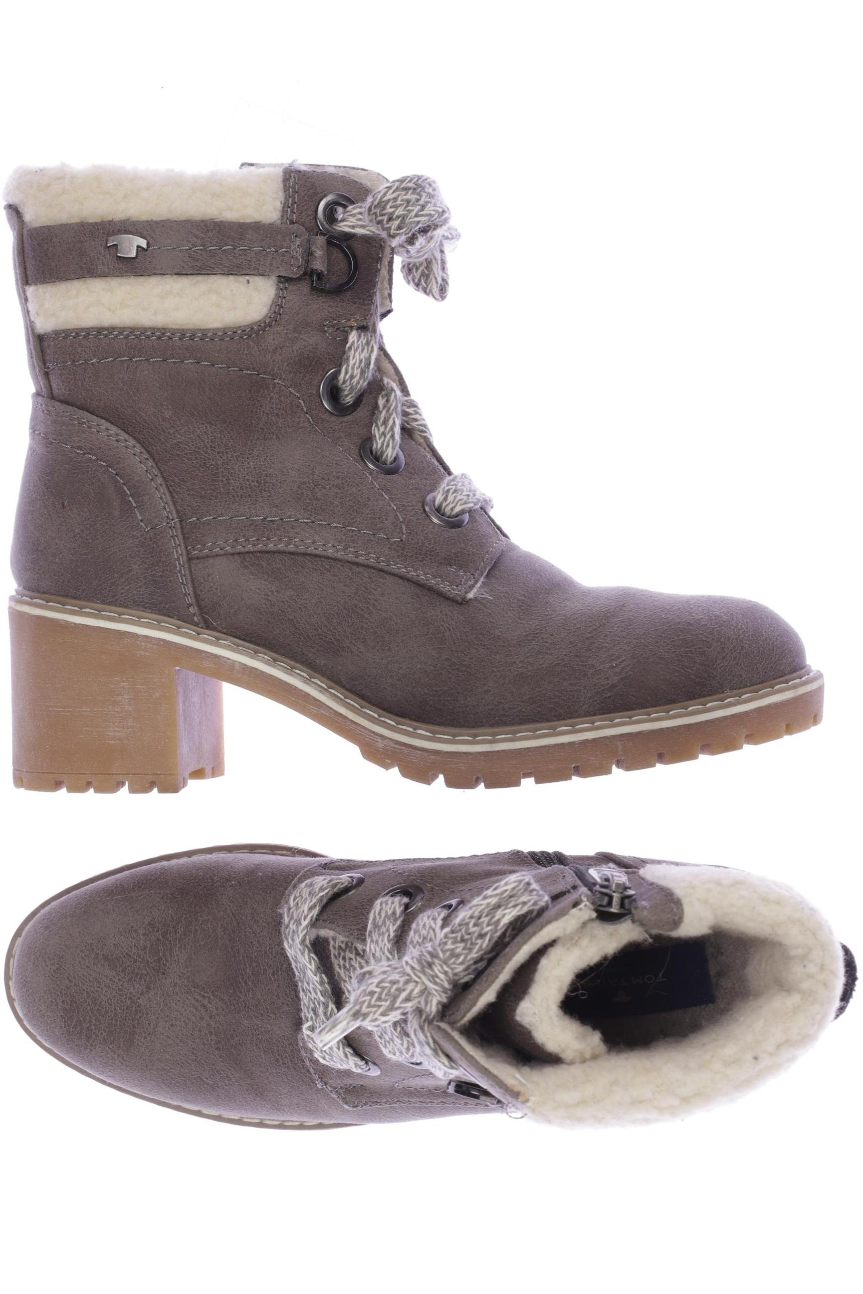 

Tom Tailor Damen Stiefelette, braun, Gr. 37
