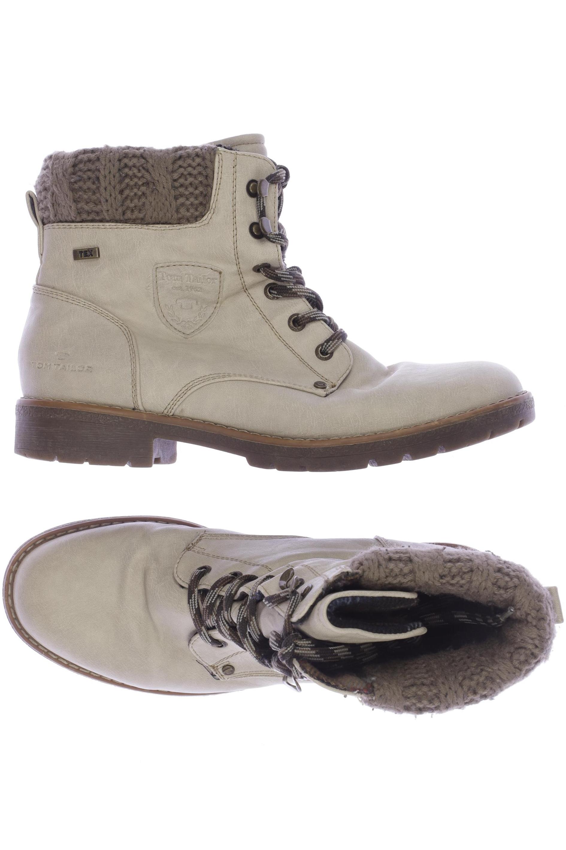 

Tom Tailor Damen Stiefelette, beige, Gr. 41