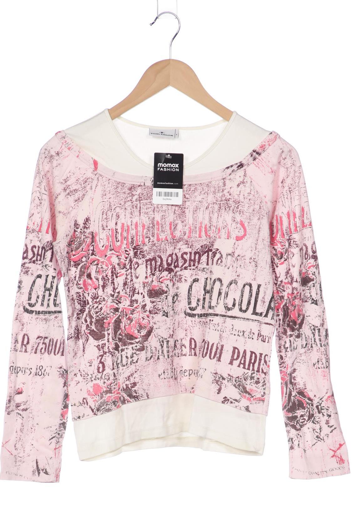 

Tom Tailor Damen Langarmshirt, pink, Gr. 38