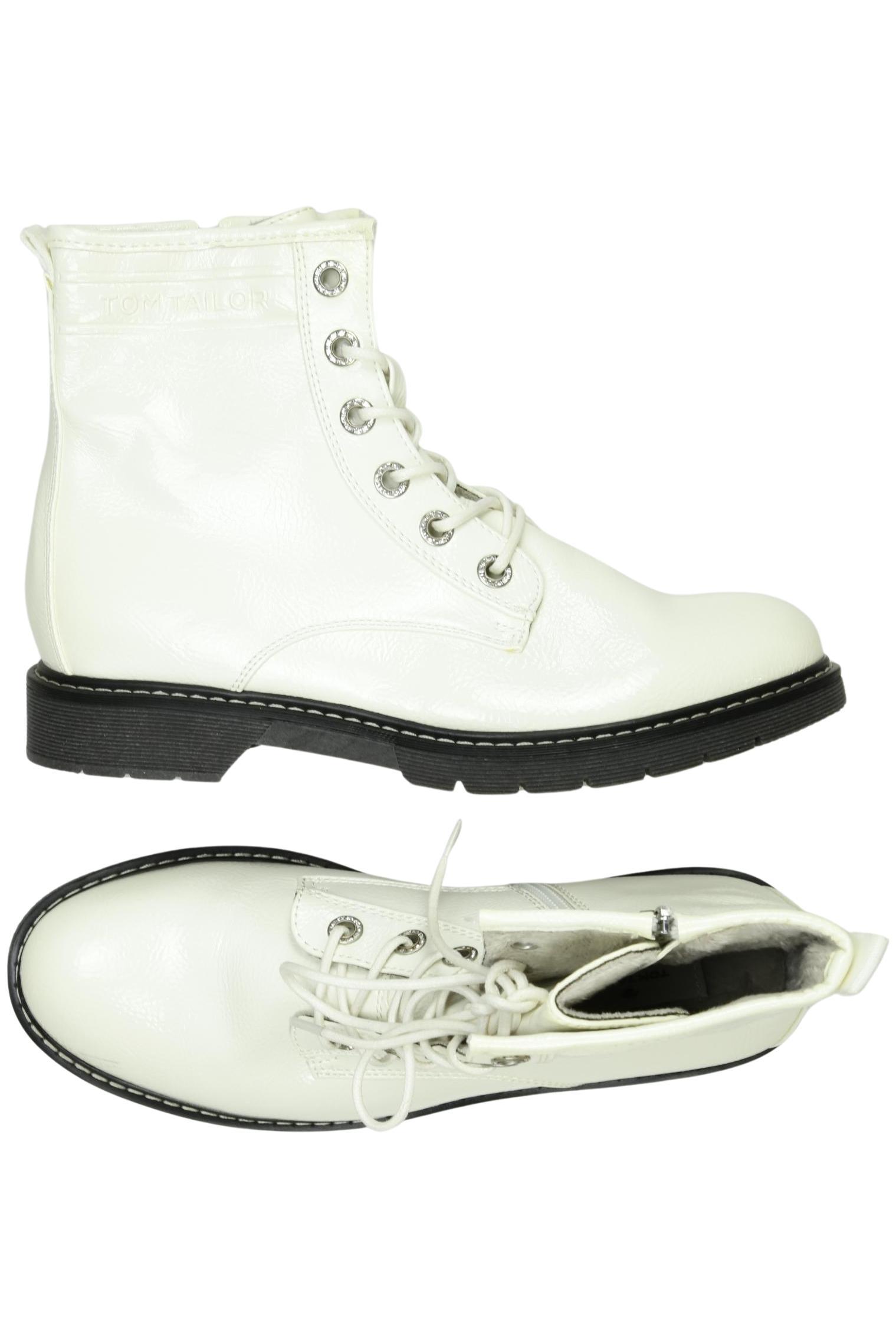 

Tom Tailor Damen Stiefelette, cremeweiß, Gr. 41