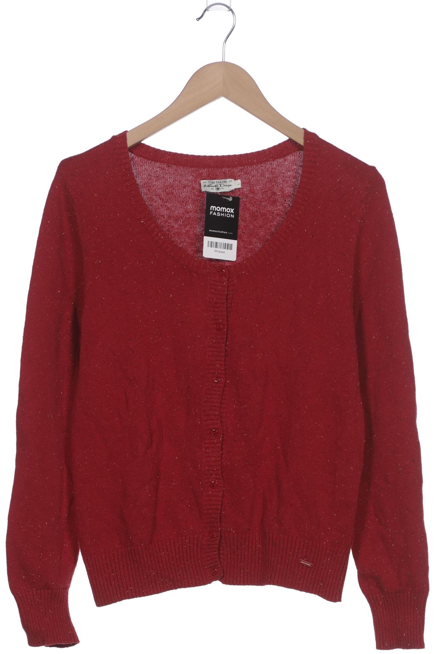 Thumbnail - Tom Tailor Damen Strickjacke, bordeaux, Gr. 42