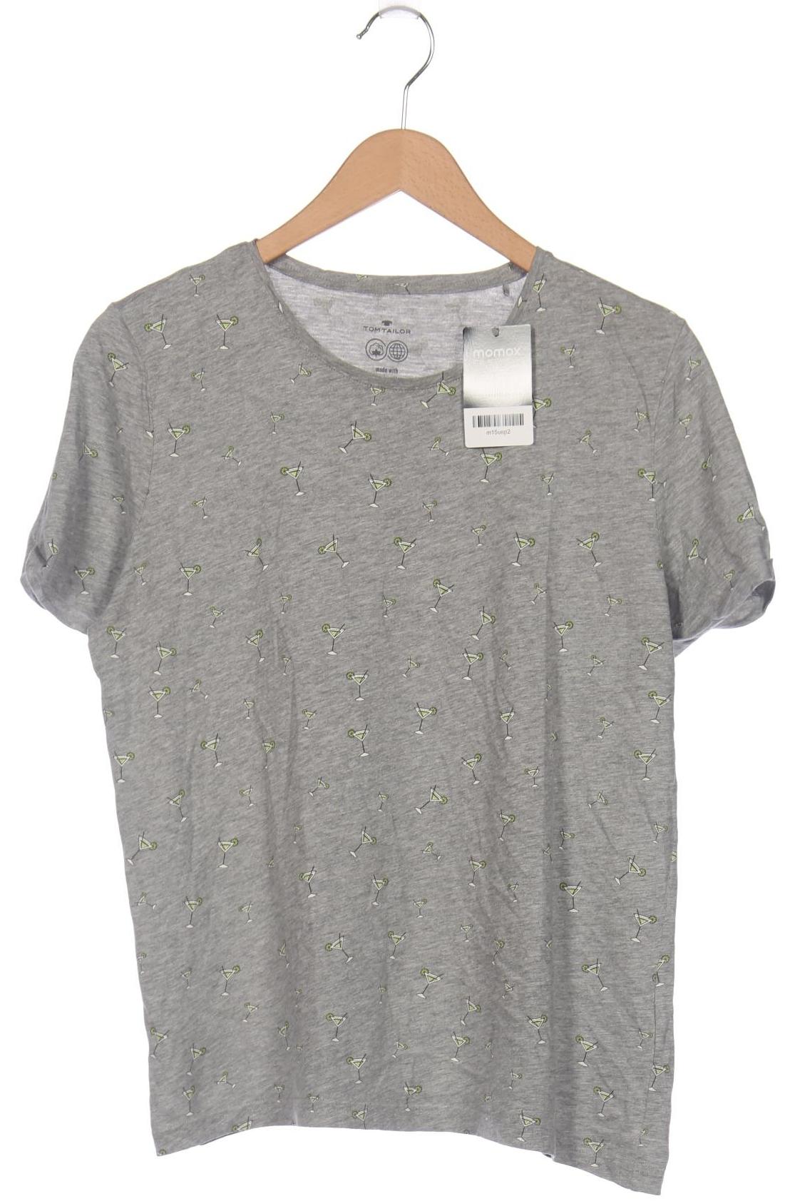 

Tom Tailor Damen T-Shirt, grau, Gr. 44