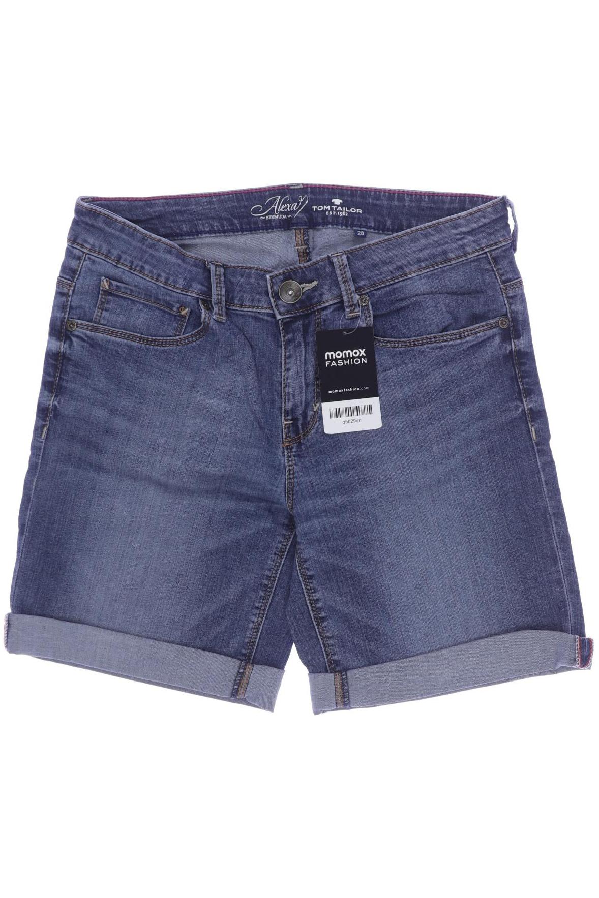 

Tom Tailor Damen Shorts, blau, Gr. 28