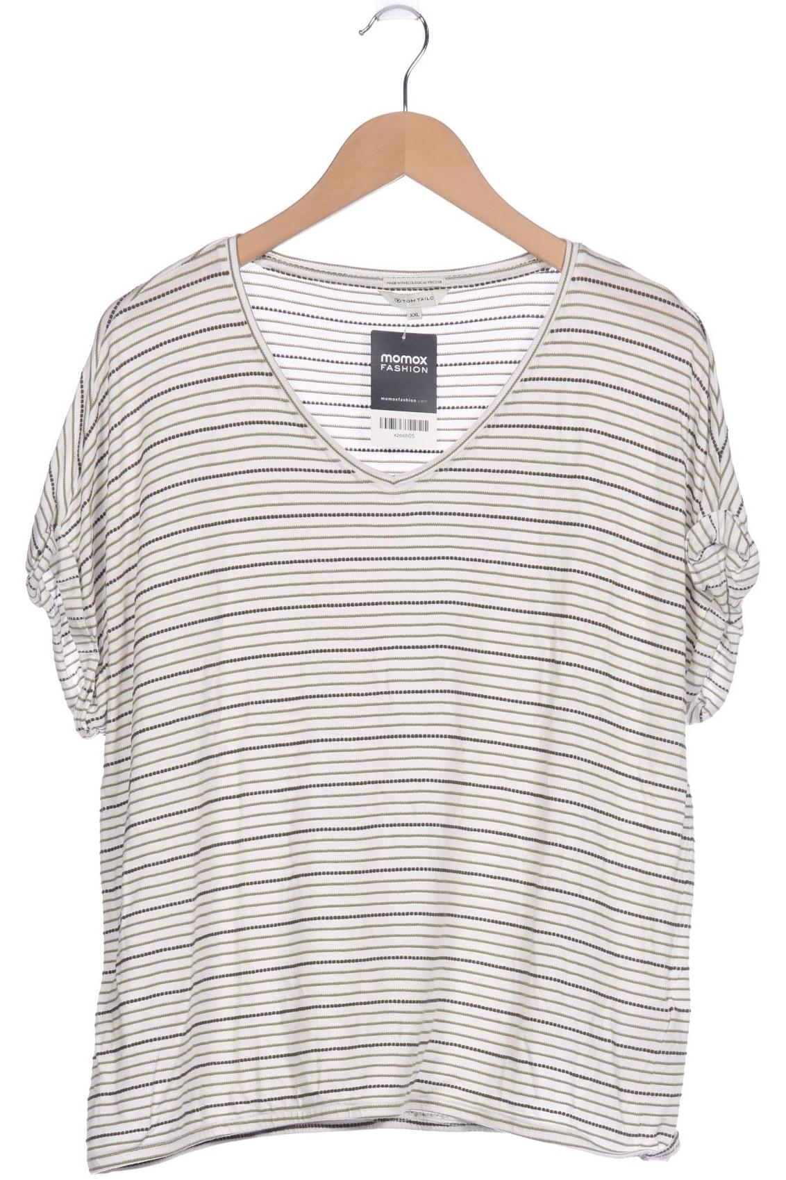 

Tom Tailor Damen T-Shirt, weiß, Gr. 46