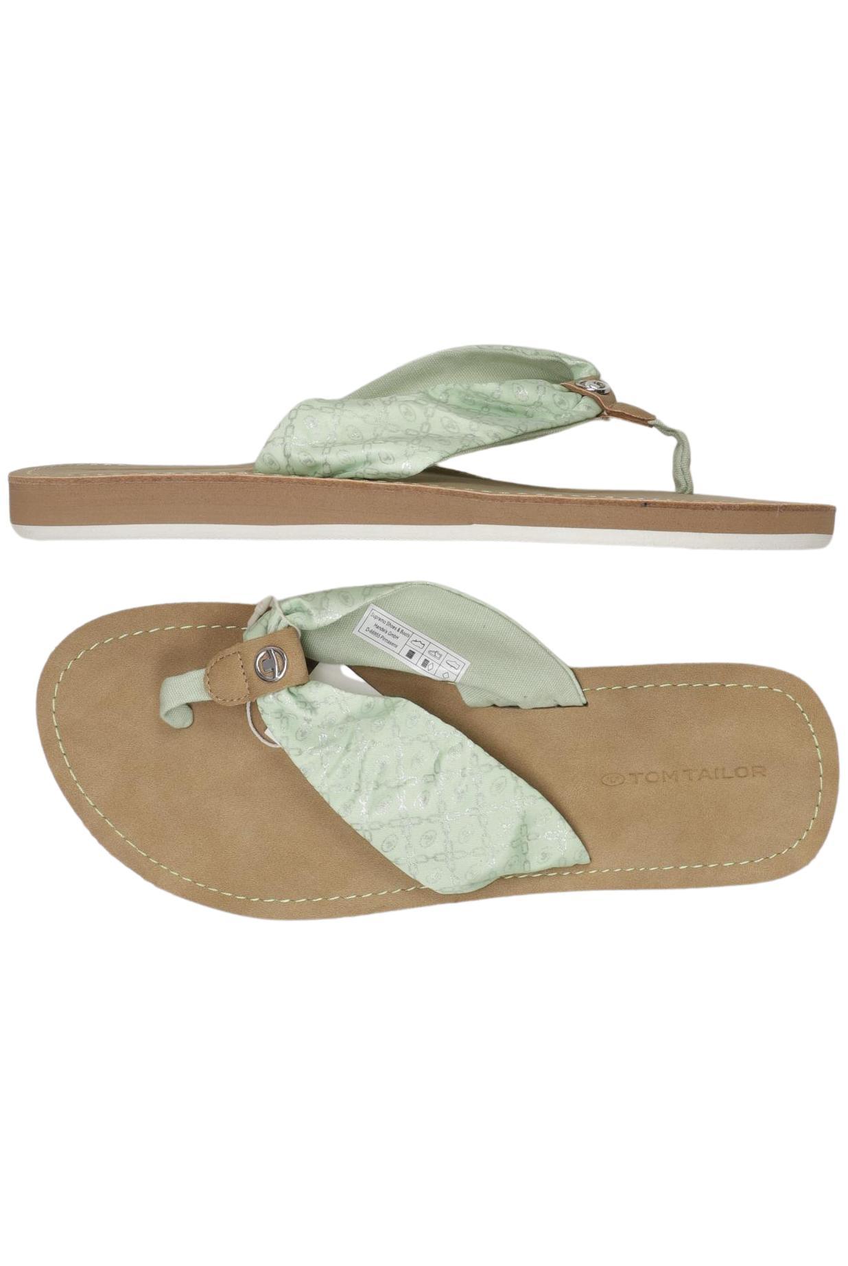

Tom Tailor Damen Sandale, hellgrün, Gr. 39