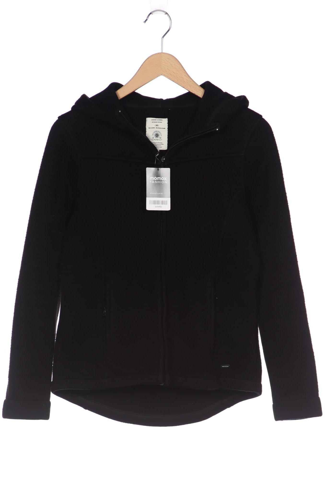 

Tom Tailor Damen Kapuzenpullover, schwarz, Gr. 38