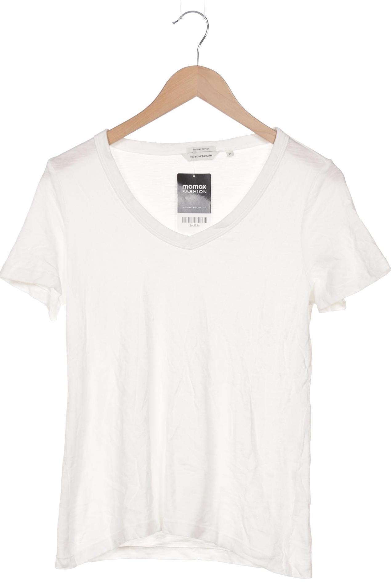 

Tom Tailor Damen T-Shirt, weiß, Gr. 38