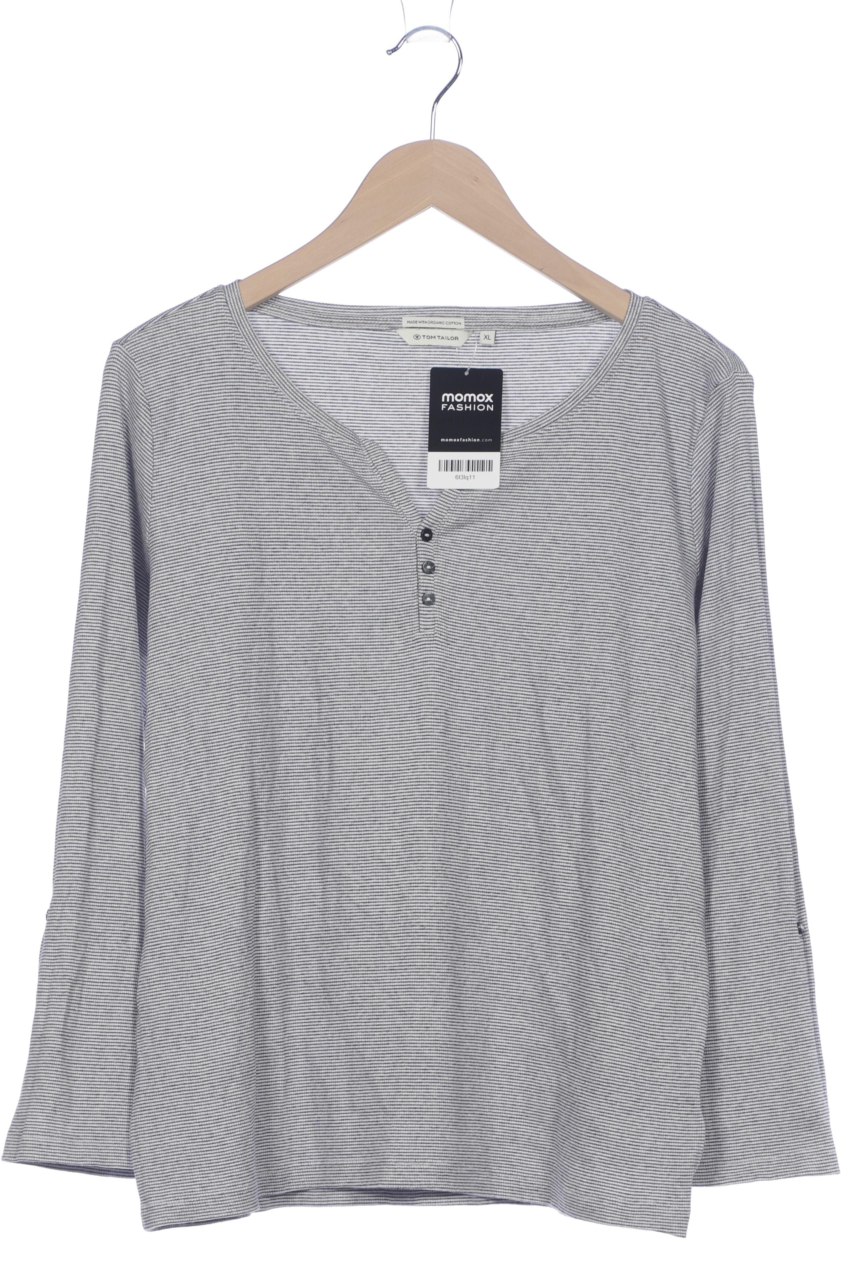 

Tom Tailor Damen Langarmshirt, weiß, Gr. 44