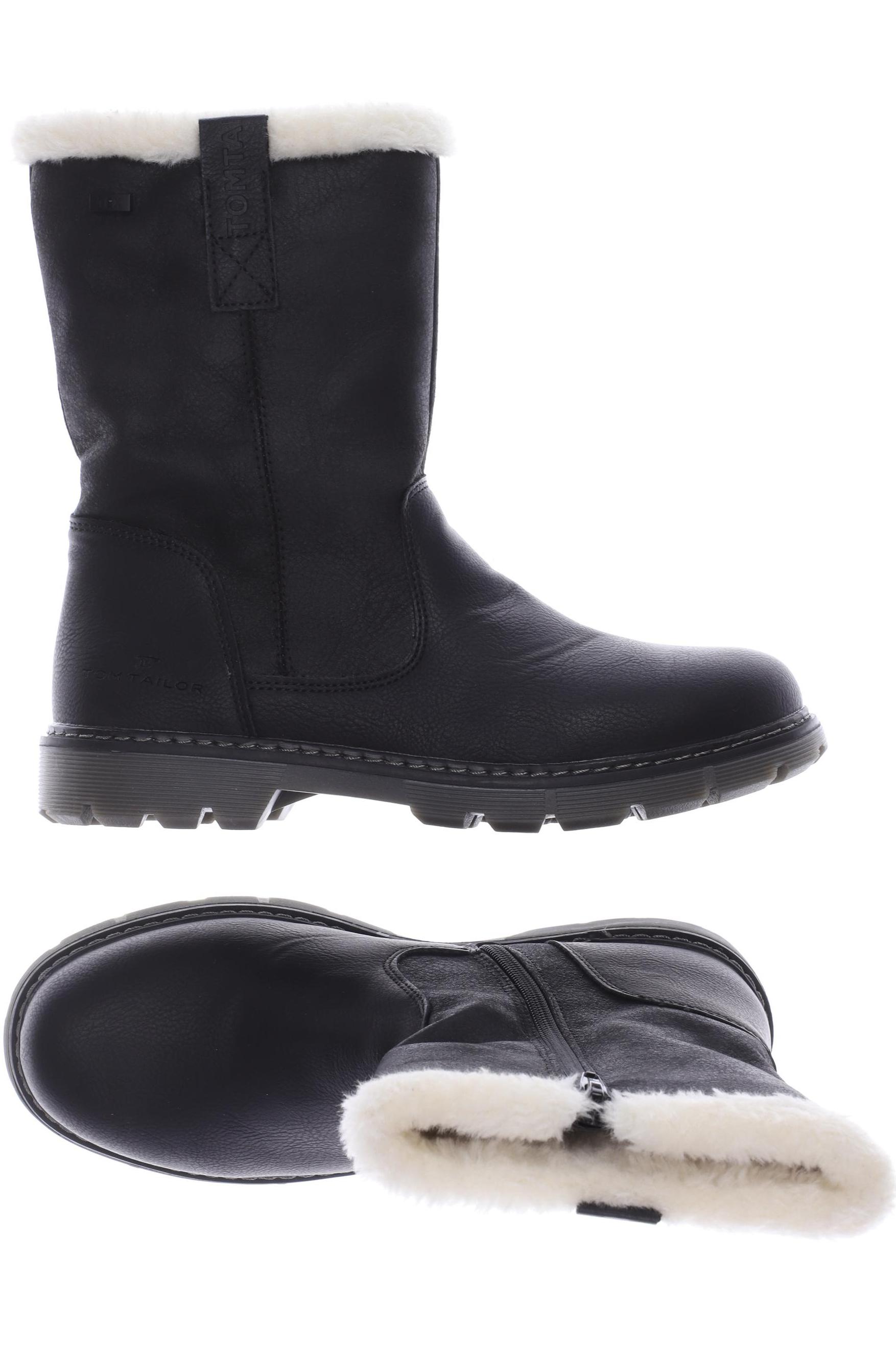 

Tom Tailor Damen Stiefel, schwarz
