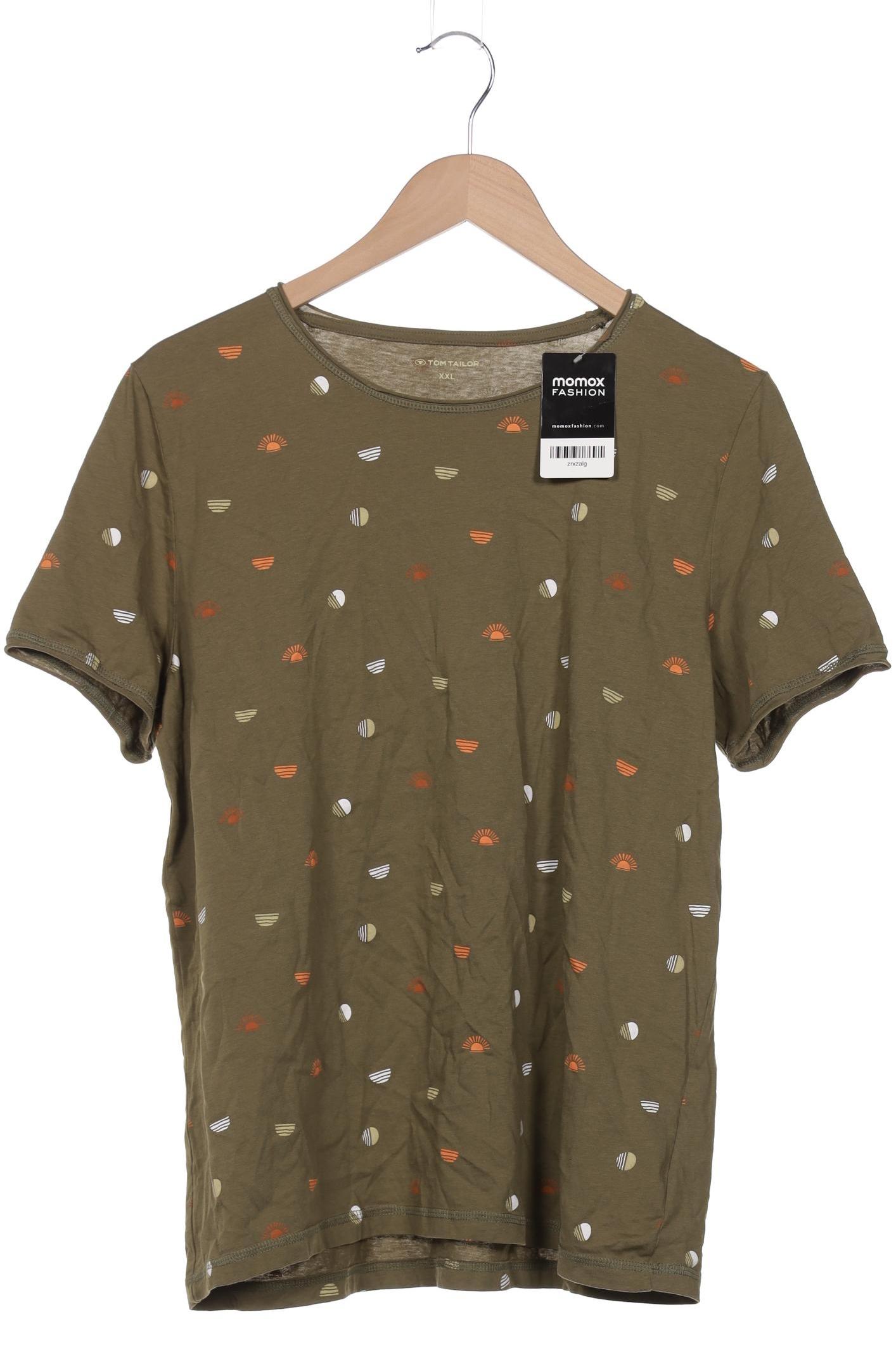 

Tom Tailor Damen T-Shirt, grün, Gr. 46