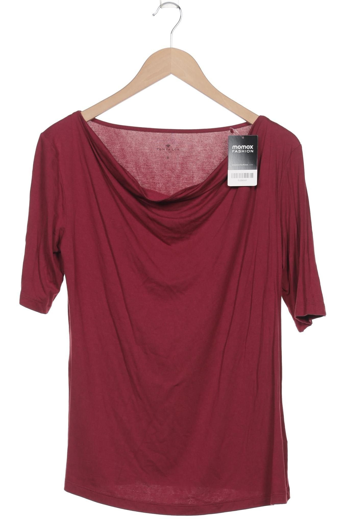

Tom Tailor Damen T-Shirt, bordeaux, Gr. 38