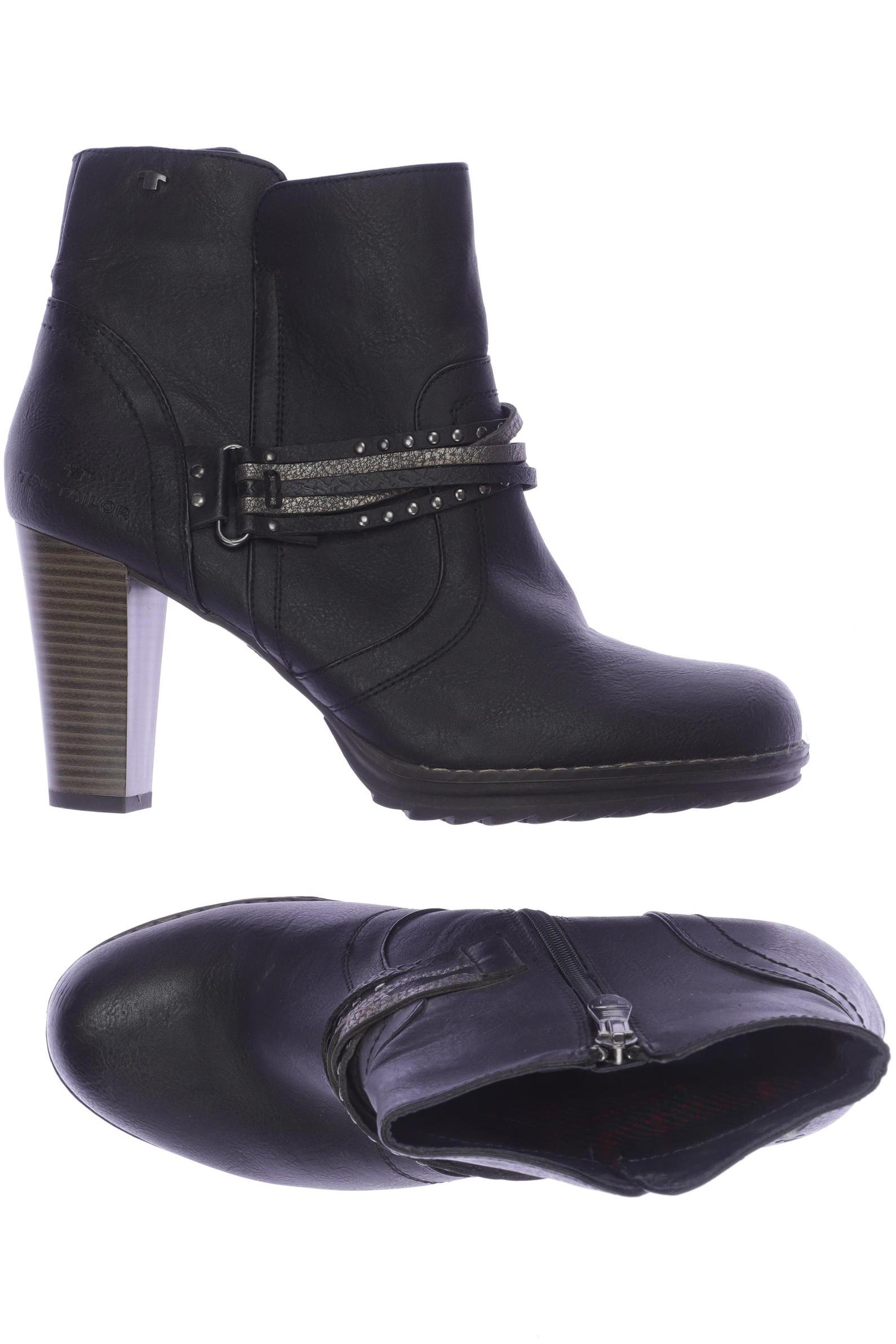 

Tom Tailor Damen Stiefelette, schwarz, Gr. 40