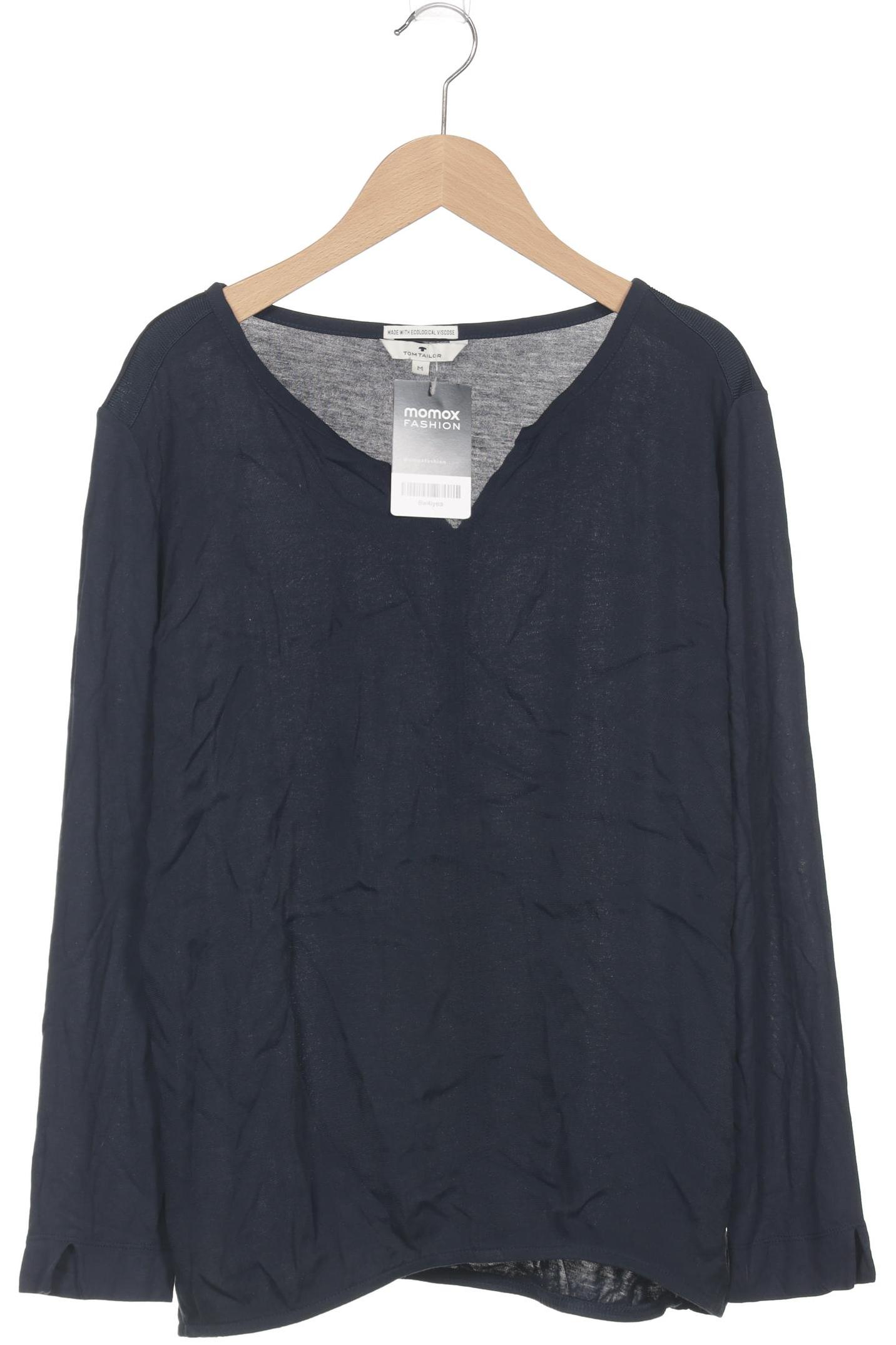 

Tom Tailor Damen Langarmshirt, marineblau, Gr. 38
