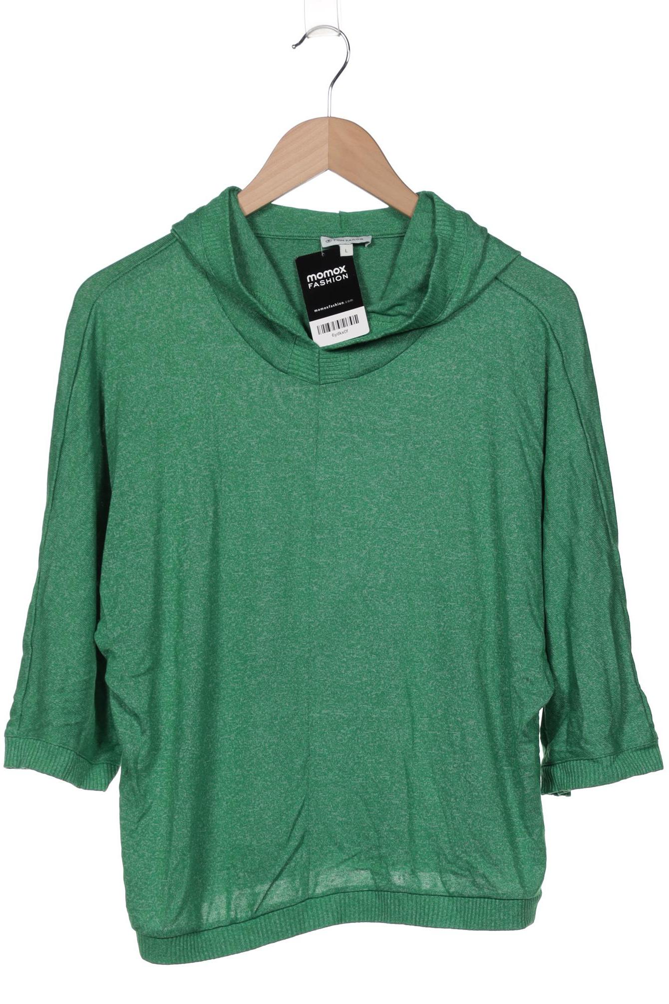 

Tom Tailor Damen Kapuzenpullover, grün, Gr. 42