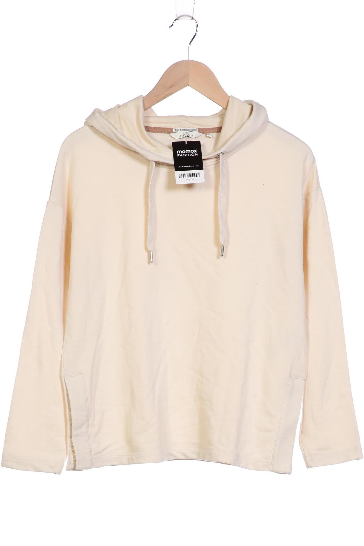 

Tom Tailor Damen Kapuzenpullover, beige, Gr. 36