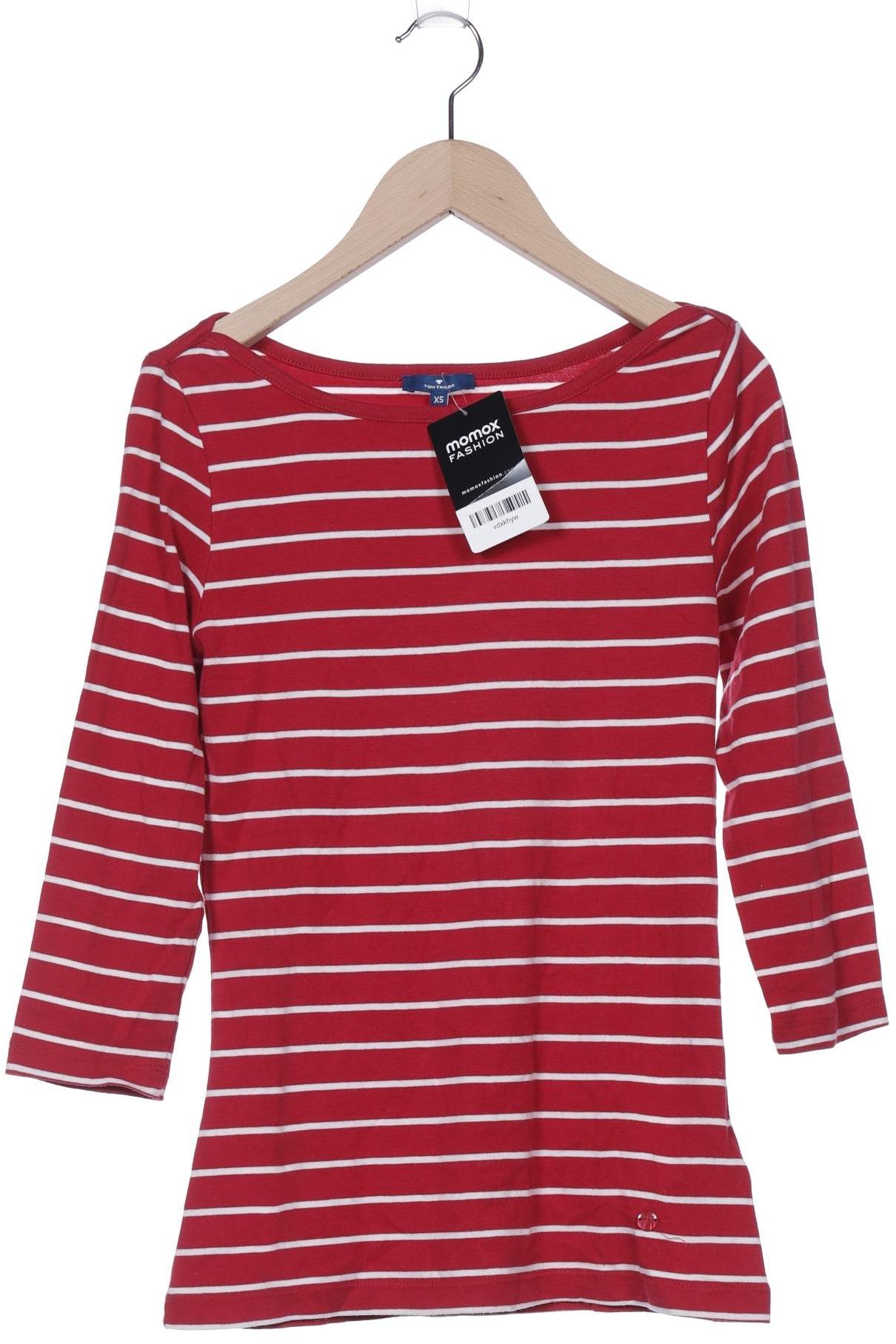 

Tom Tailor Damen Langarmshirt, bordeaux, Gr. 34