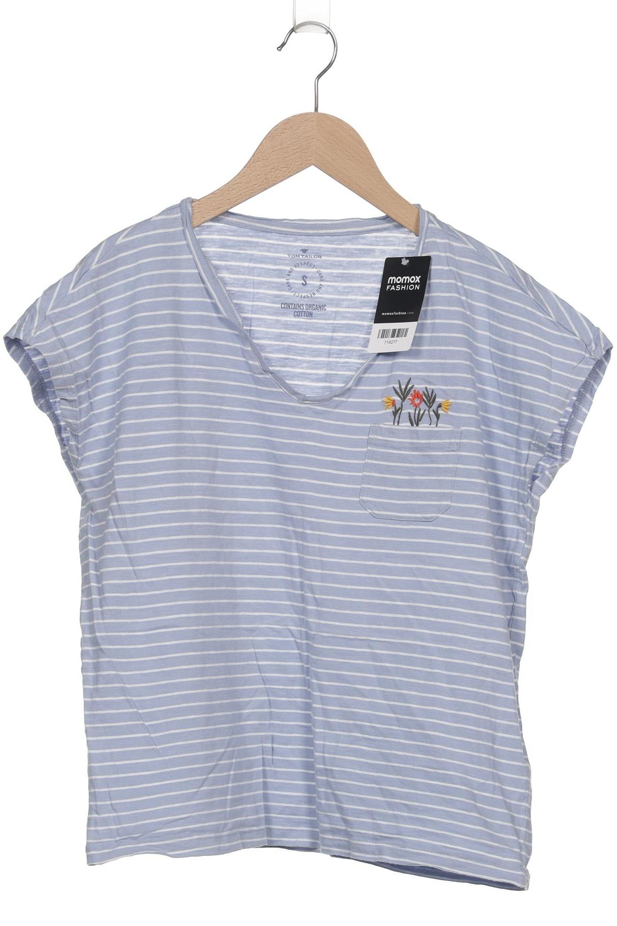 

Tom Tailor Damen T-Shirt, blau, Gr. 36