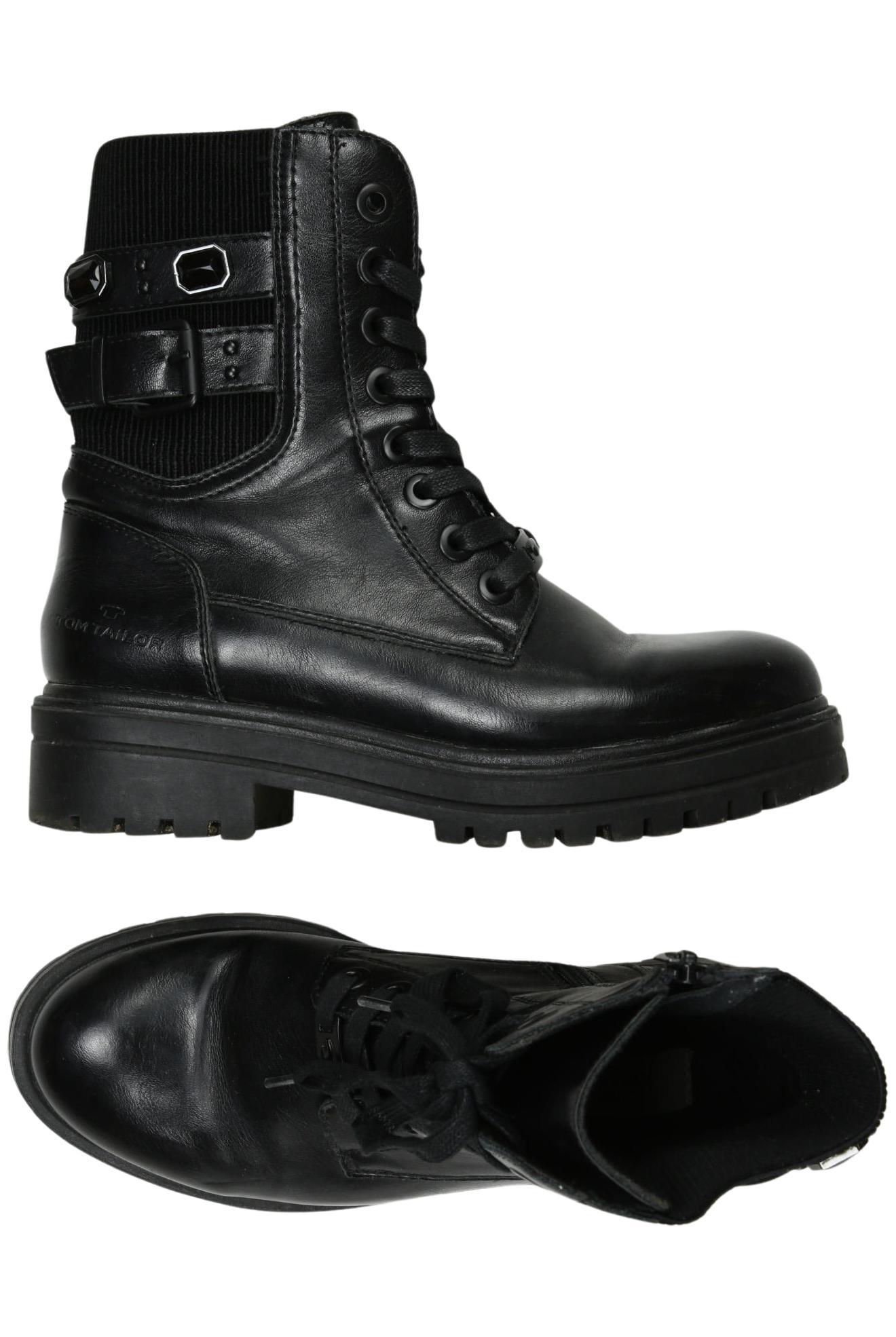 

Tom Tailor Damen Stiefelette, schwarz, Gr. 37