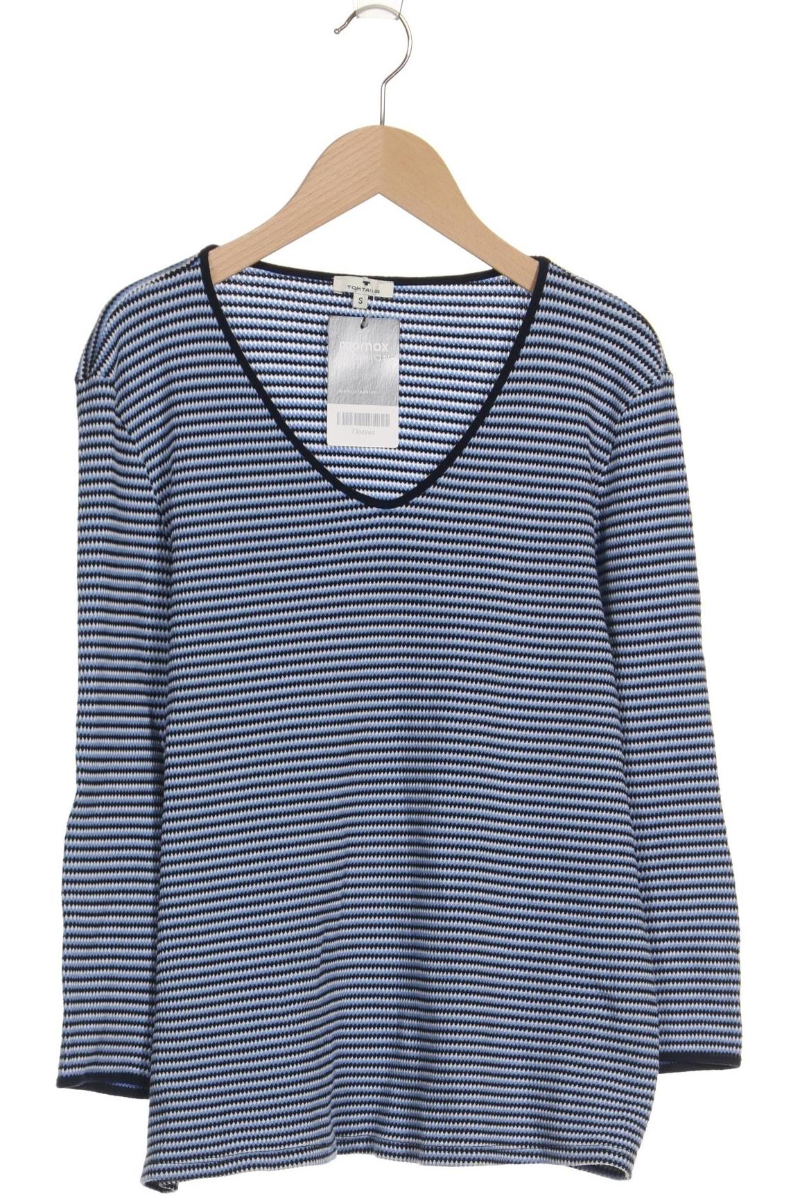 

Tom Tailor Damen Langarmshirt, blau, Gr. 36