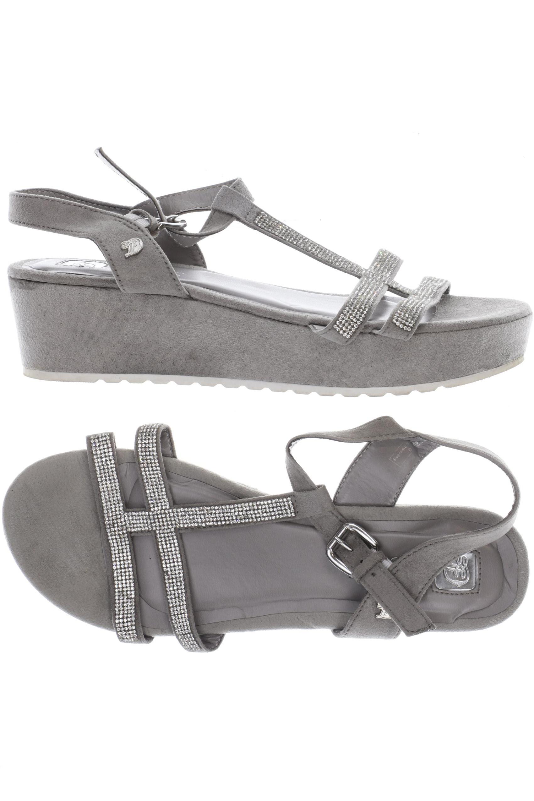 

Tom Tailor Damen Sandale, grau, Gr. 42