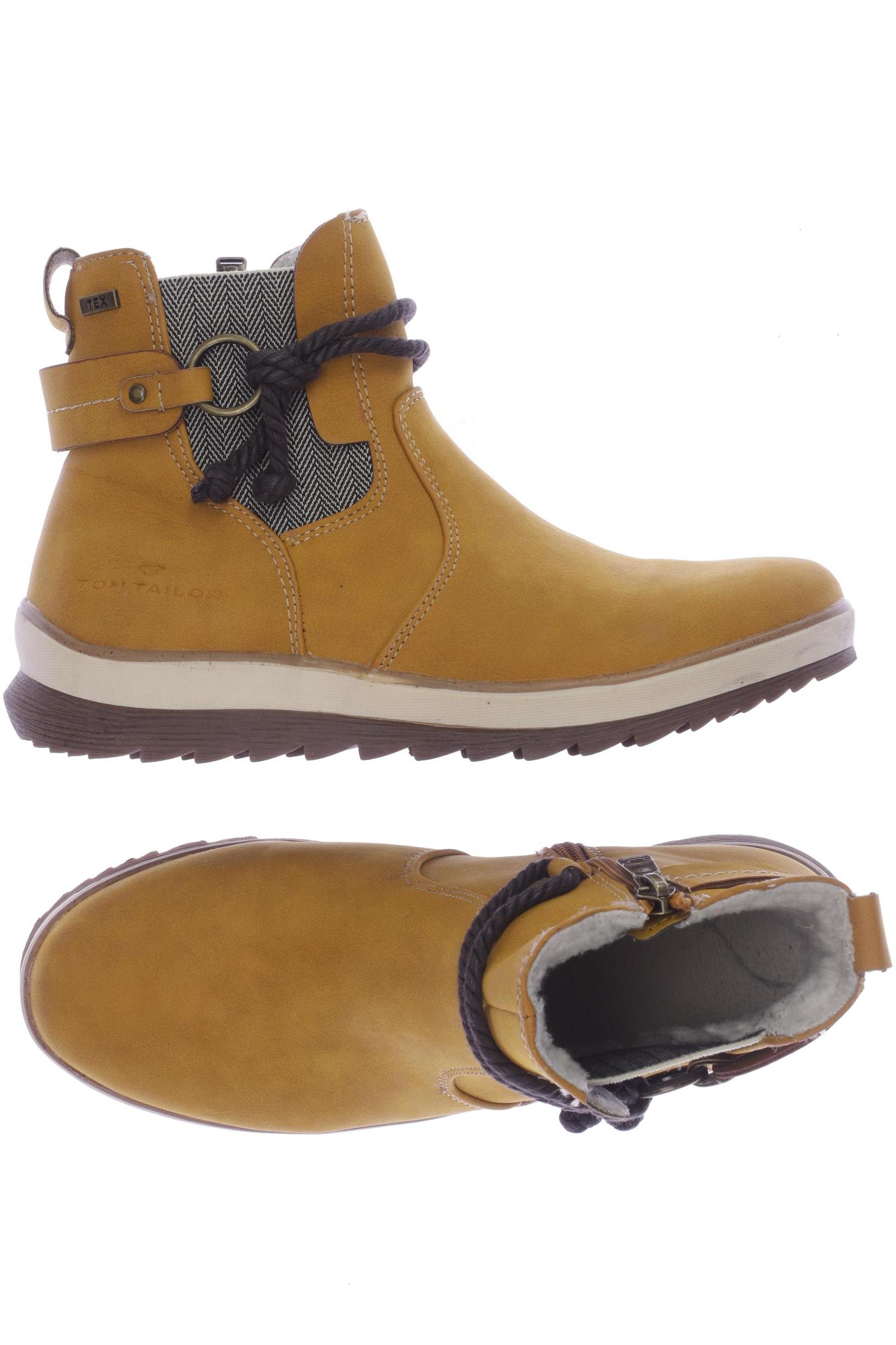 

Tom Tailor Damen Stiefelette, gelb, Gr. 37