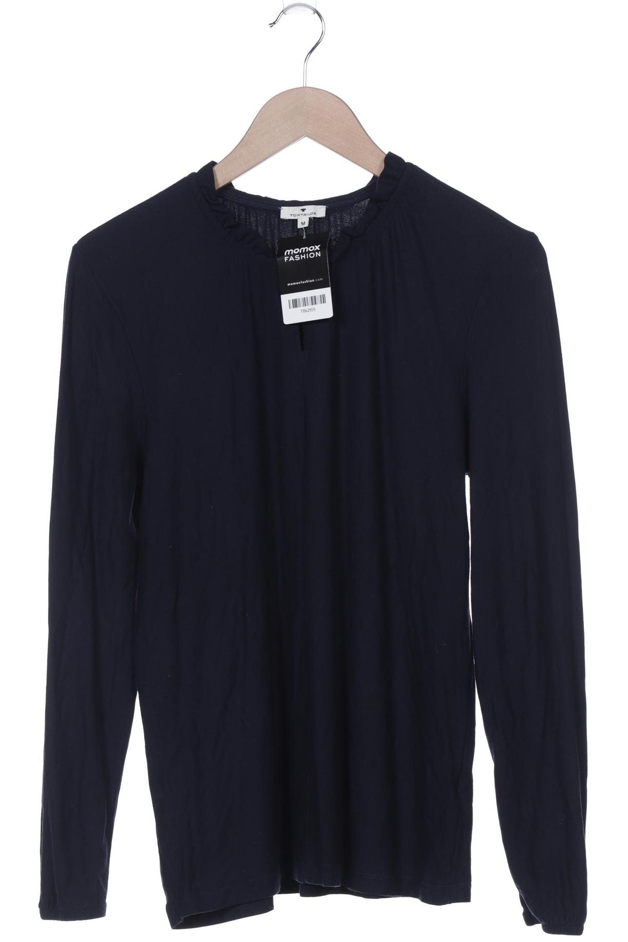 

Tom Tailor Damen Langarmshirt, marineblau, Gr. 38