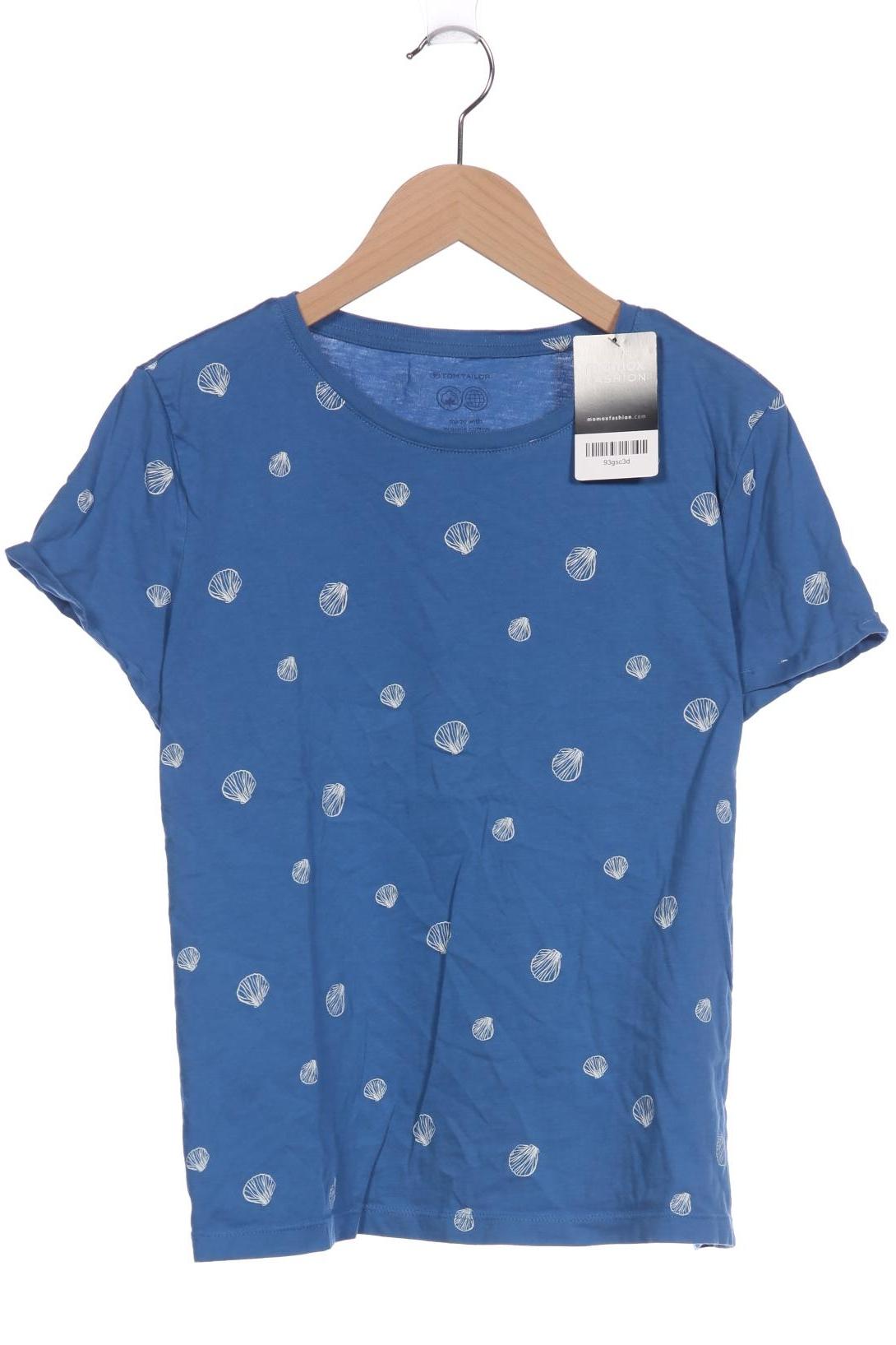

Tom Tailor Damen T-Shirt, blau, Gr. 38