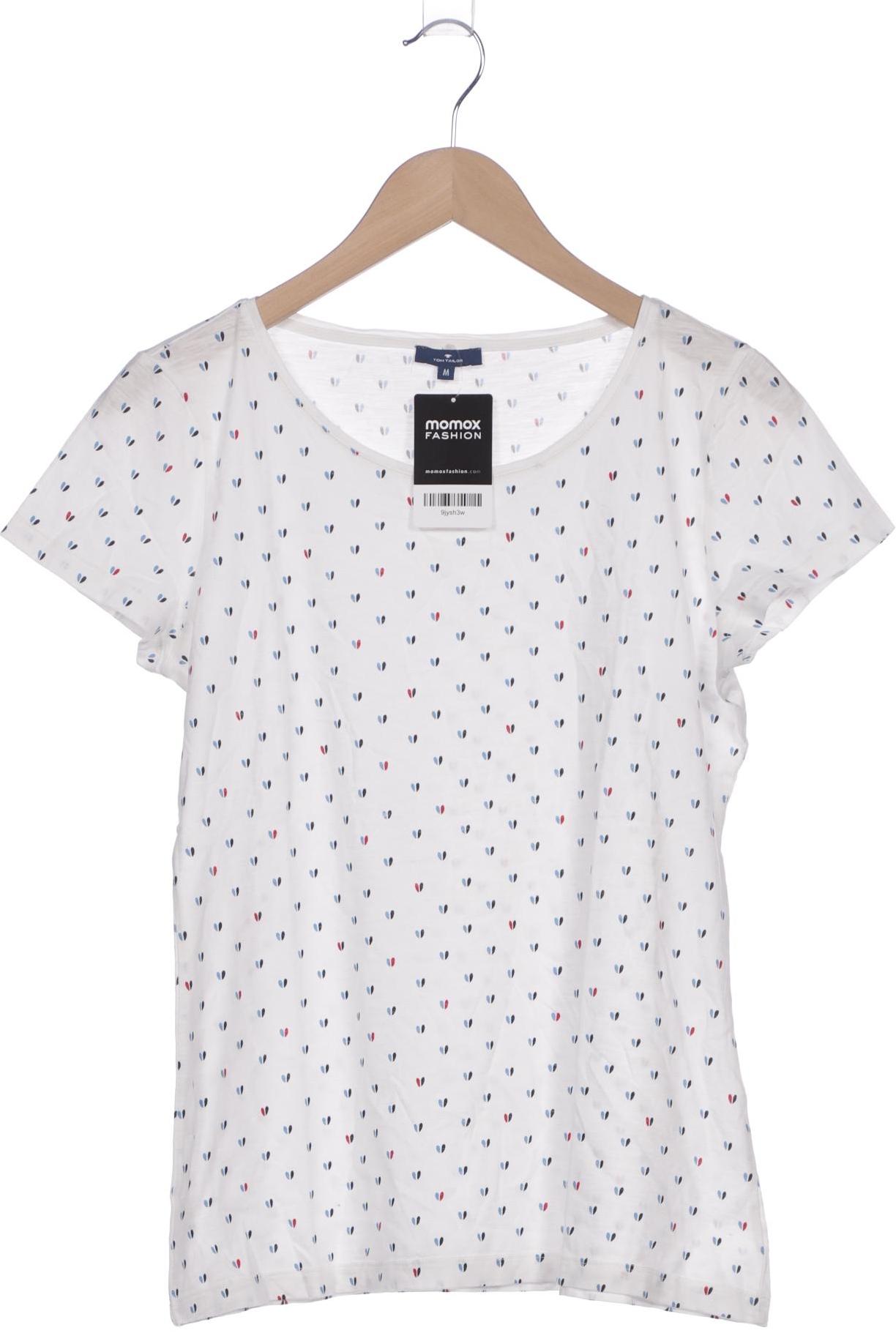 

Tom Tailor Damen T-Shirt, weiß, Gr. 38