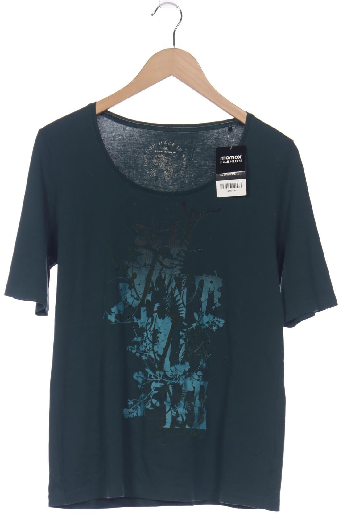 

Tom Tailor Damen T-Shirt, grün, Gr. 46