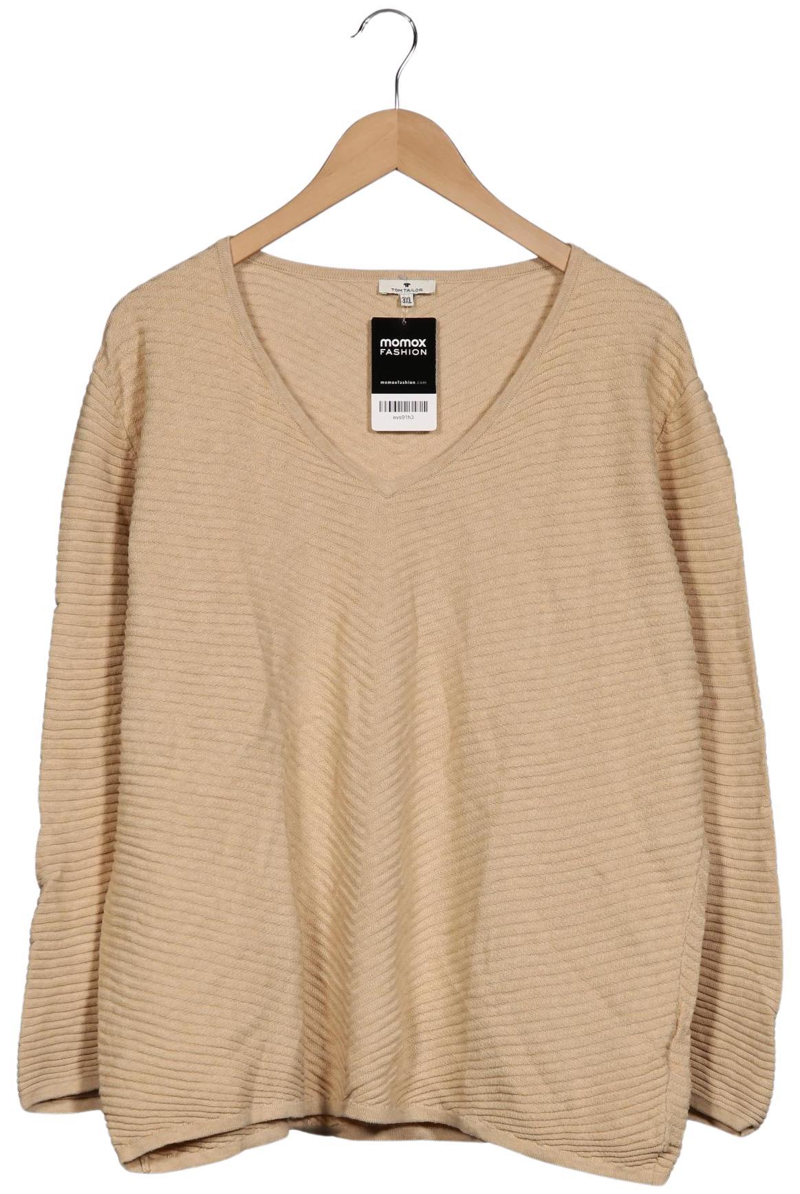 

Tom Tailor Damen Pullover, beige, Gr. 48