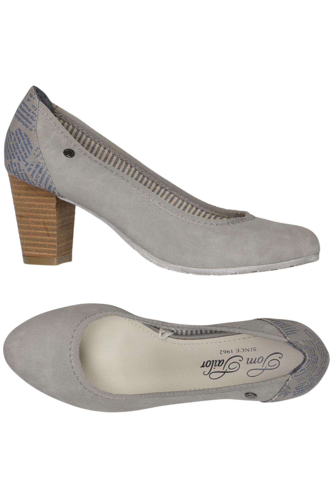 

Tom Tailor Damen Pumps, grau, Gr. 39
