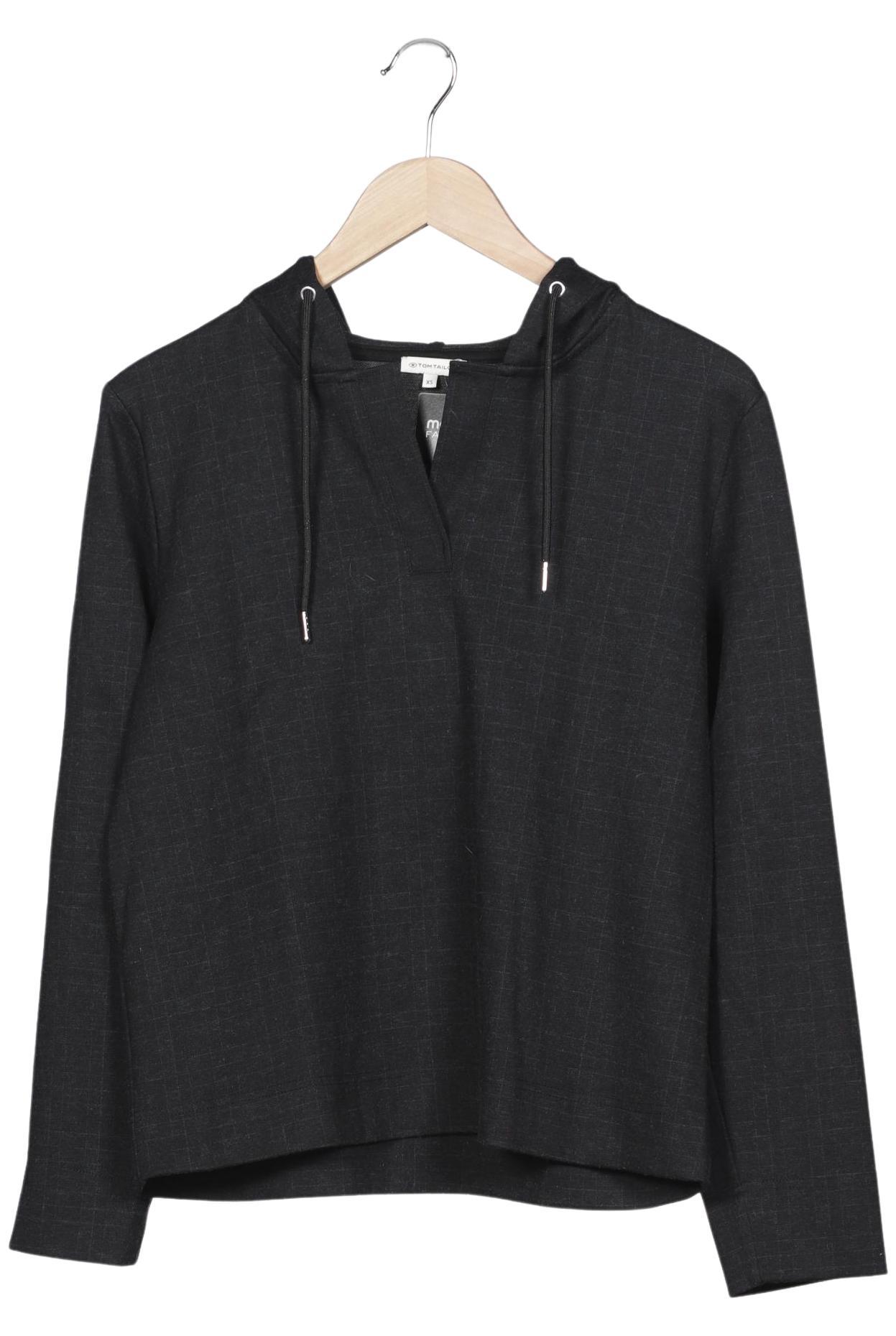 

Tom Tailor Damen Kapuzenpullover, grau, Gr. 34