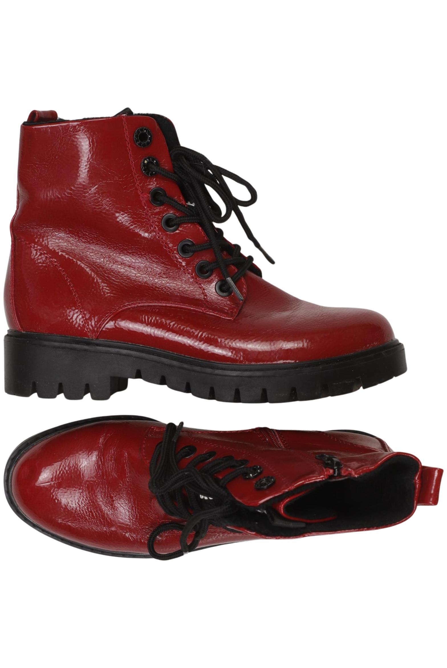 

Tom Tailor Damen Stiefelette, rot, Gr. 38