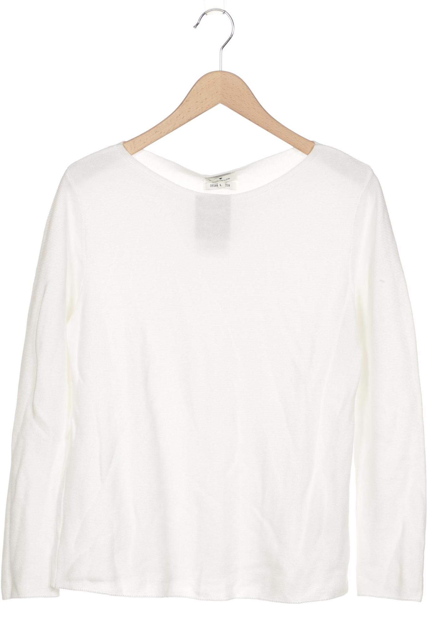 

Tom Tailor Damen Pullover, weiß, Gr. 42