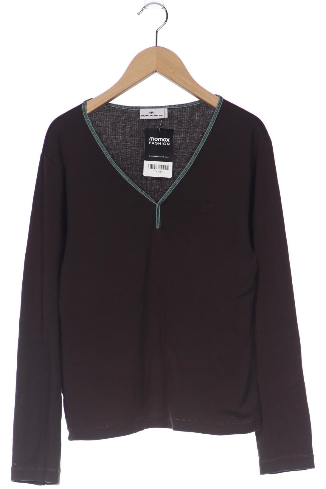

Tom Tailor Damen Langarmshirt, braun, Gr. 42