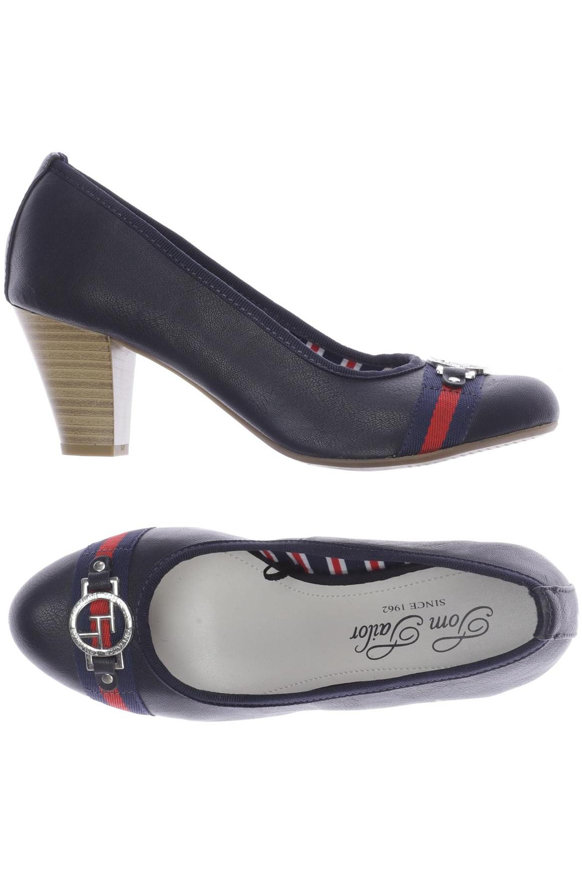 

Tom Tailor Damen Pumps, marineblau, Gr. 38
