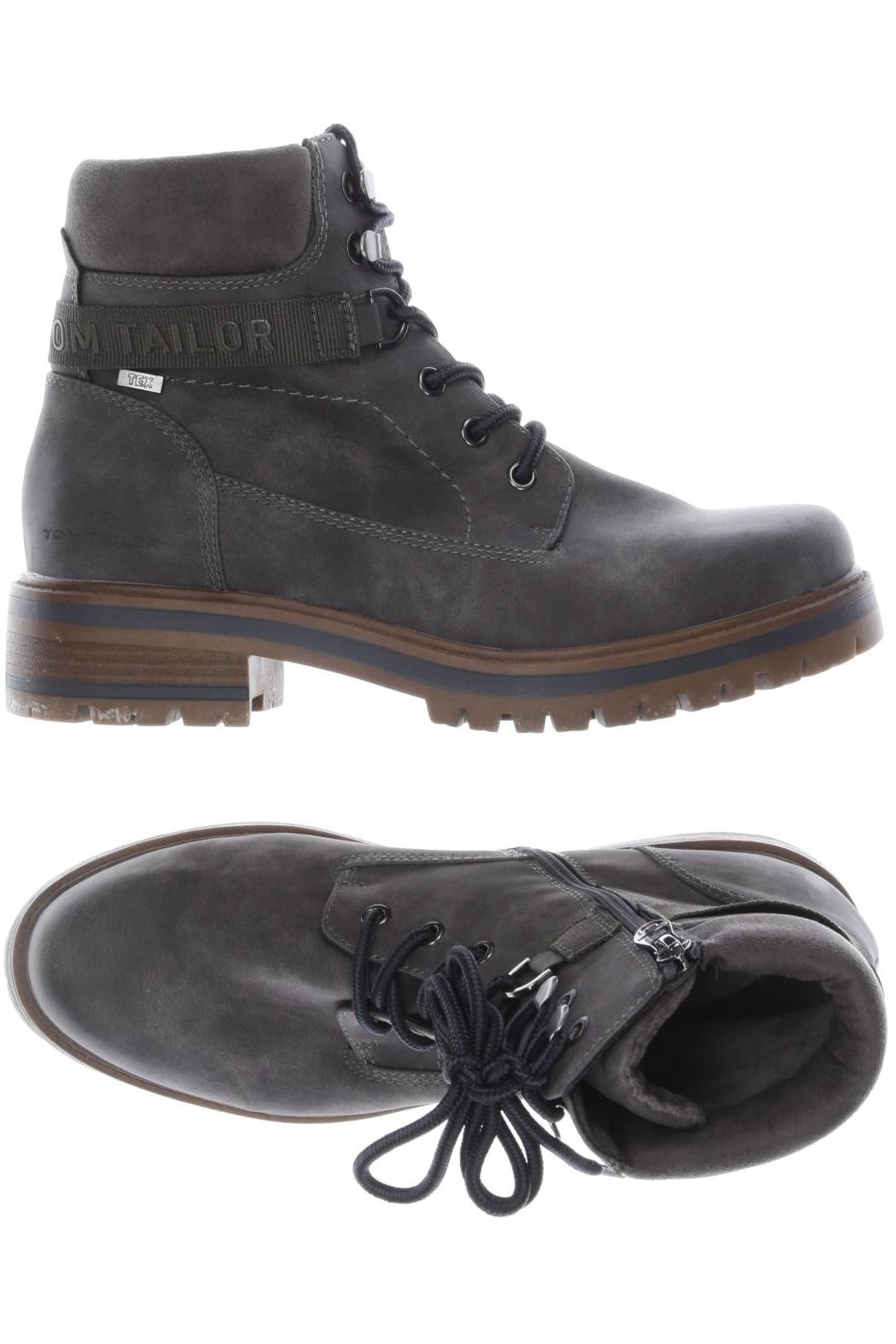 

Tom Tailor Damen Stiefelette, grau, Gr. 40