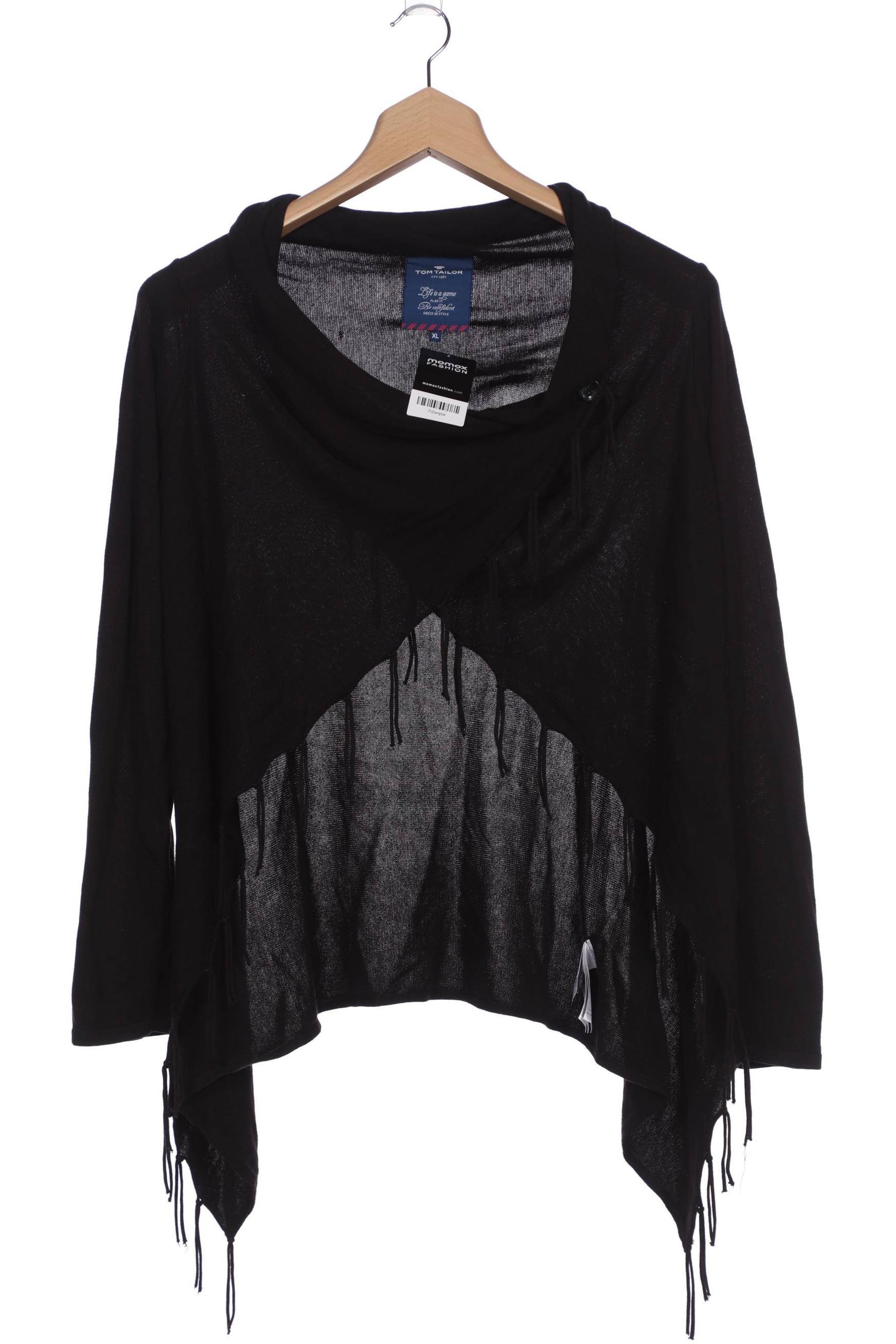 

Tom Tailor Damen Strickjacke, schwarz, Gr. 44