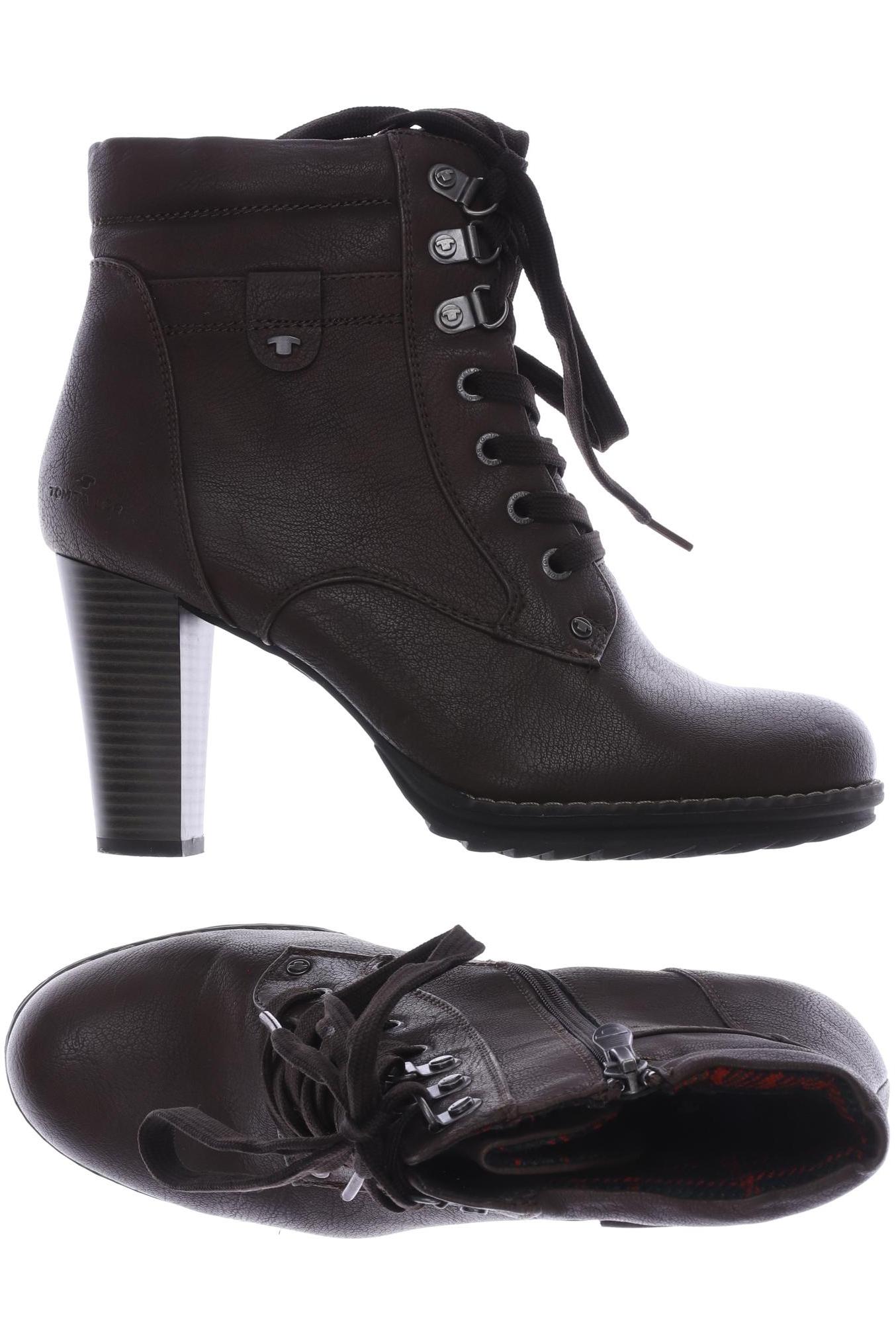 

Tom Tailor Damen Stiefelette, braun