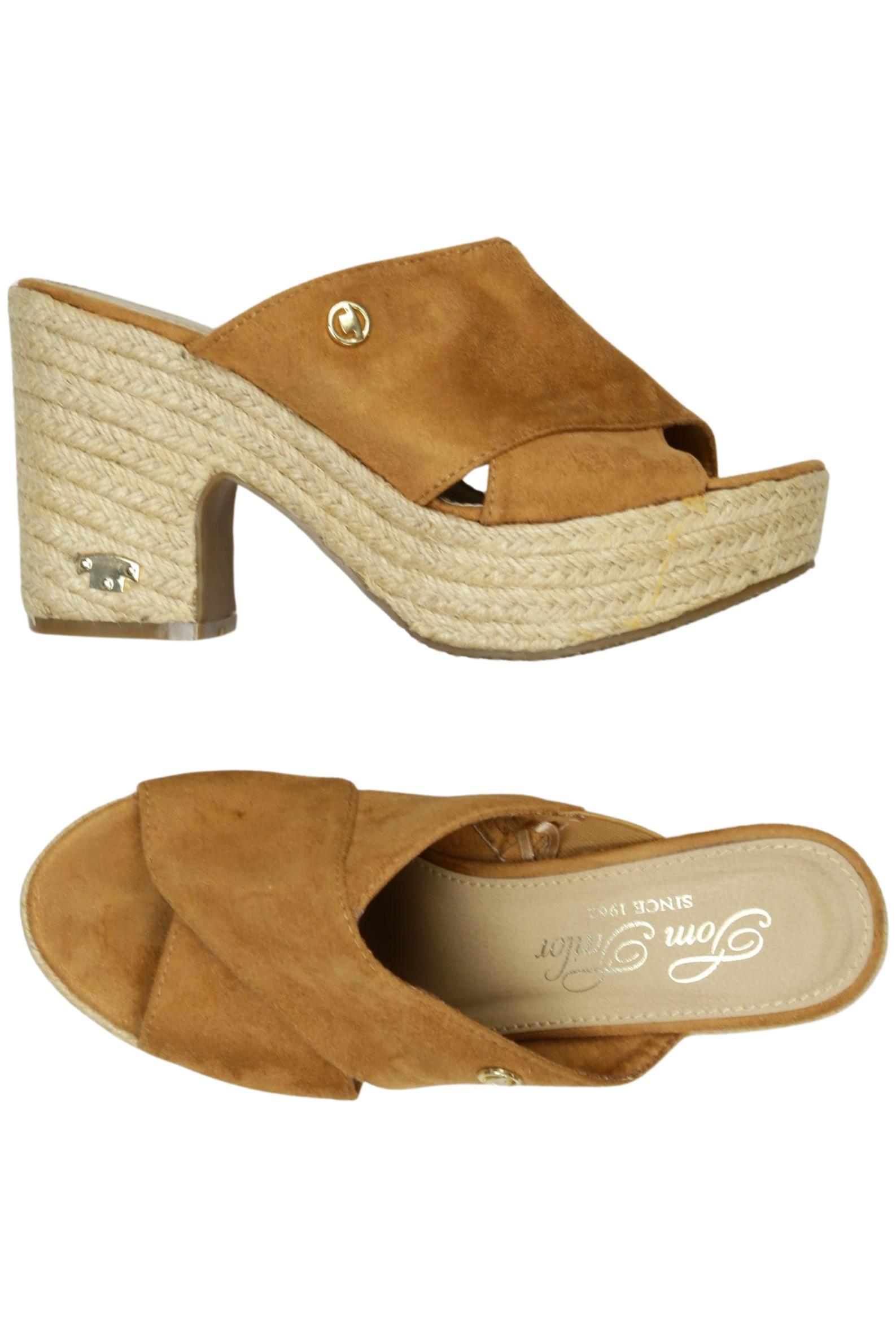 

Tom Tailor Damen Sandale, braun, Gr. 37