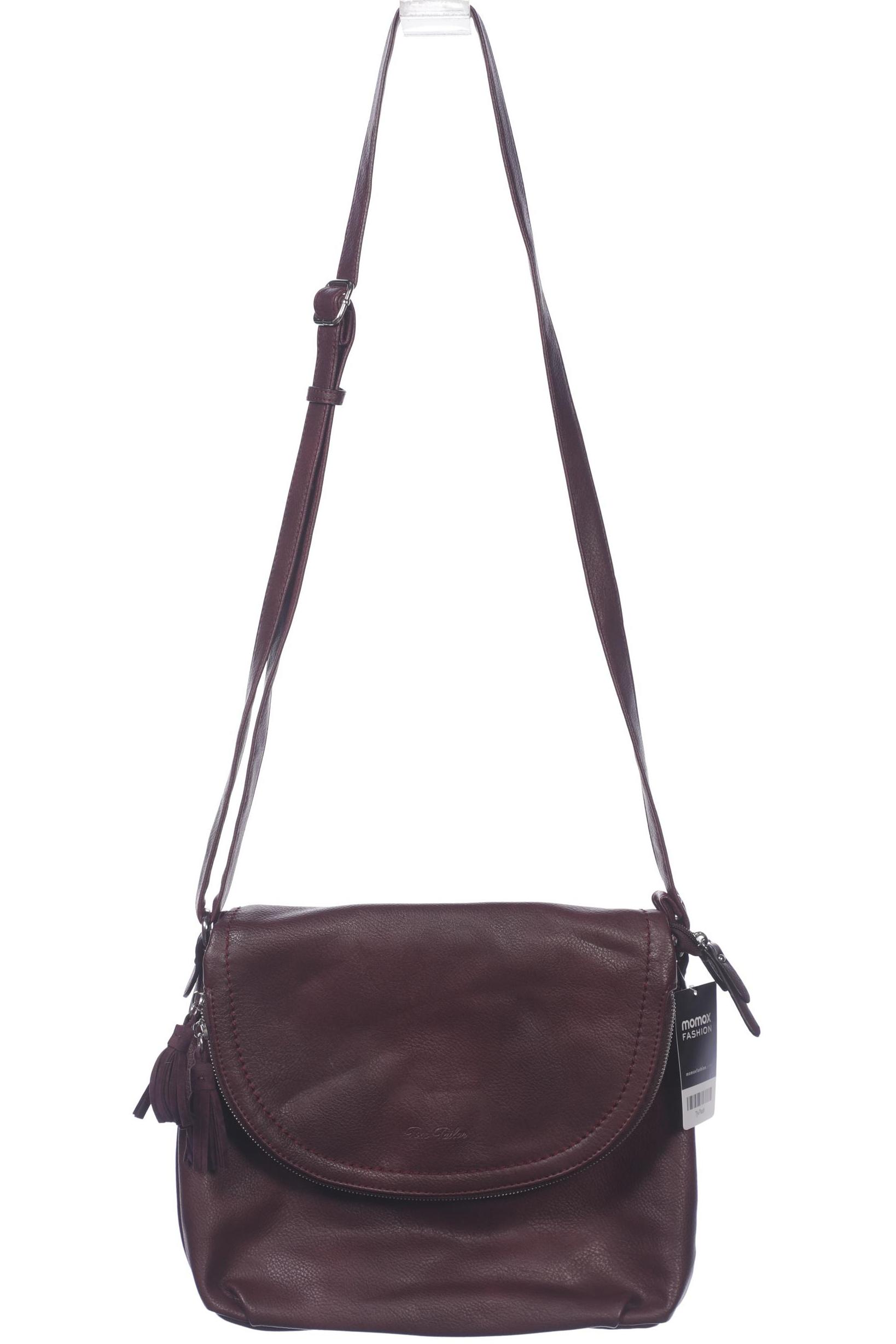 

Tom Tailor Damen Handtasche, bordeaux, Gr.