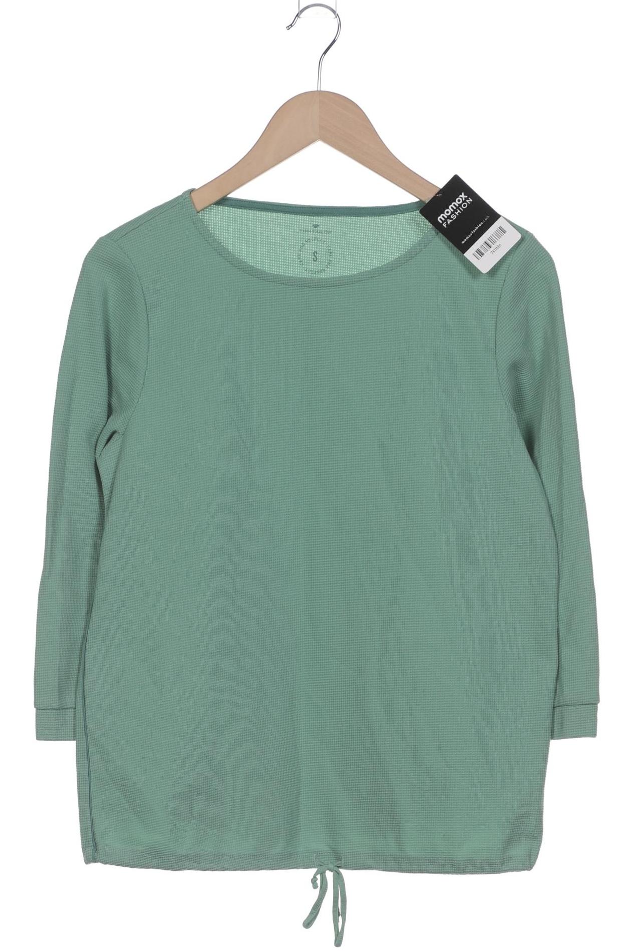 

Tom Tailor Damen Langarmshirt, grün, Gr. 36