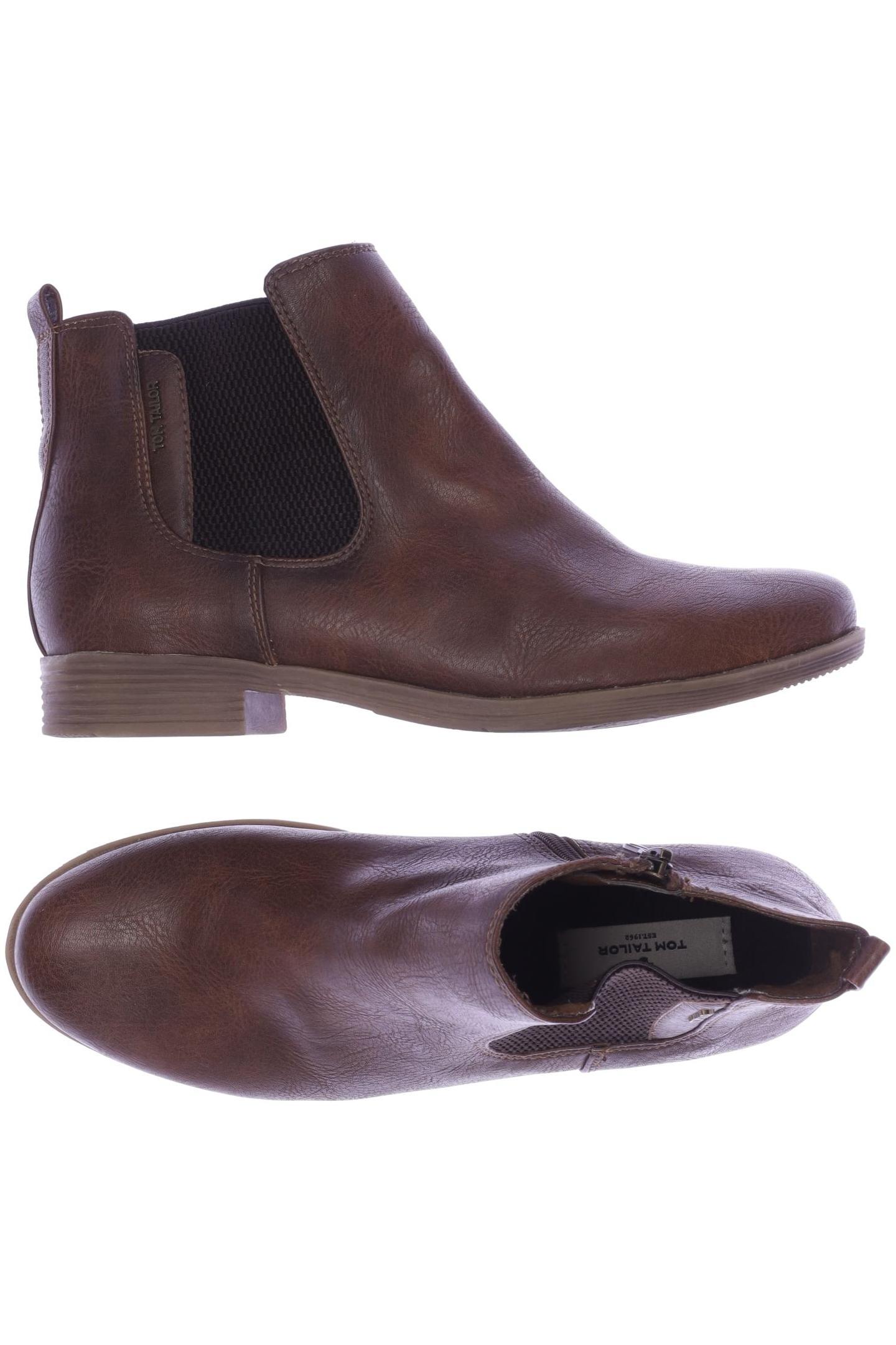 

Tom Tailor Damen Stiefelette, braun, Gr. 40