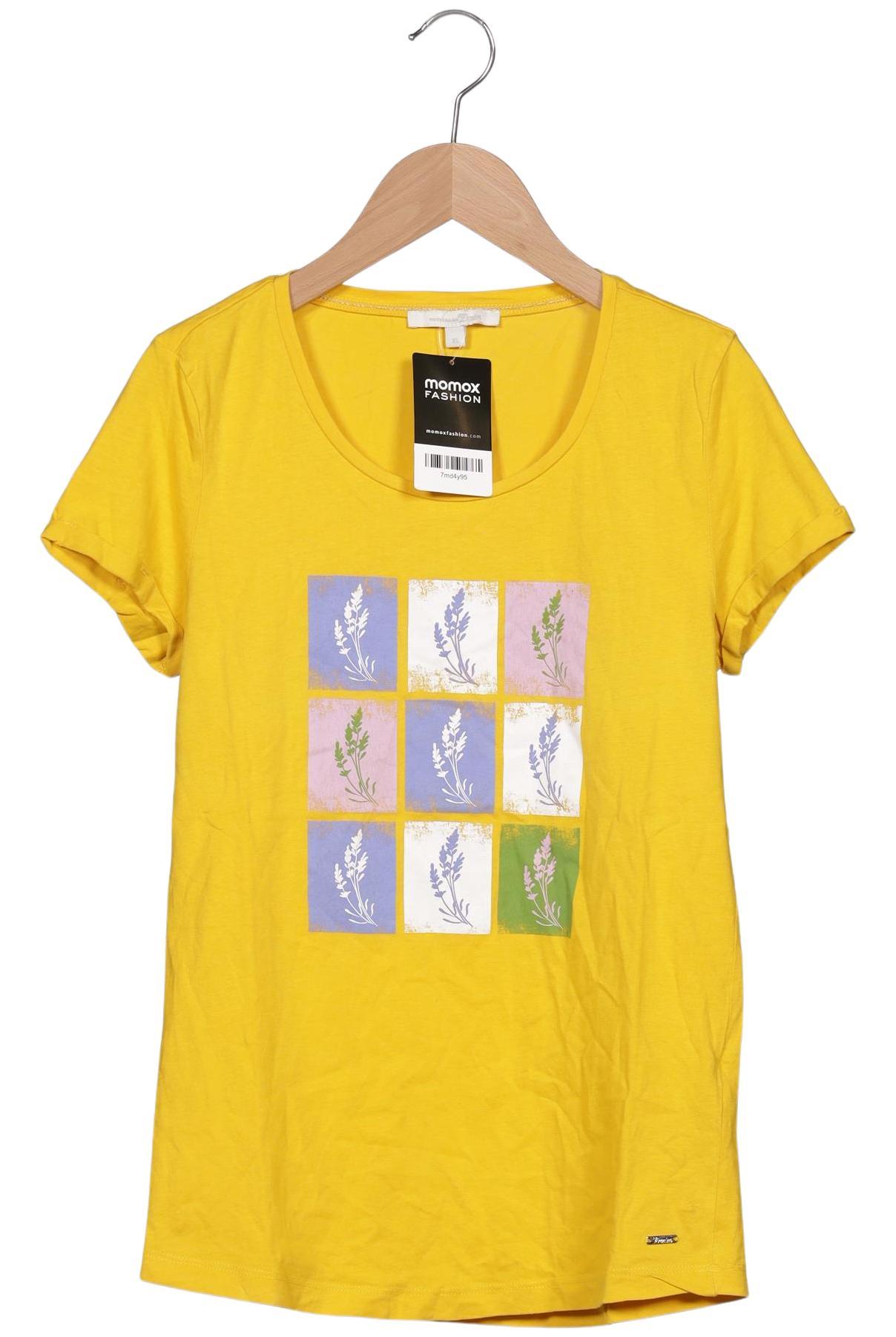 

Tom Tailor Damen T-Shirt, gelb, Gr. 34