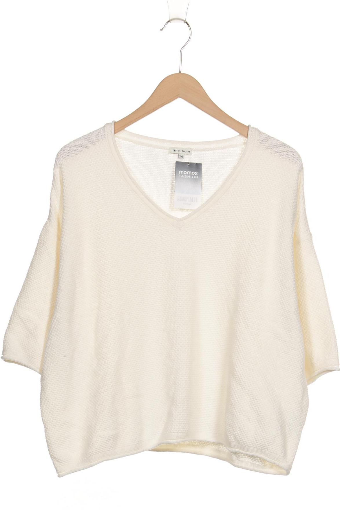 

Tom Tailor Damen Pullover, cremeweiß, Gr. 48