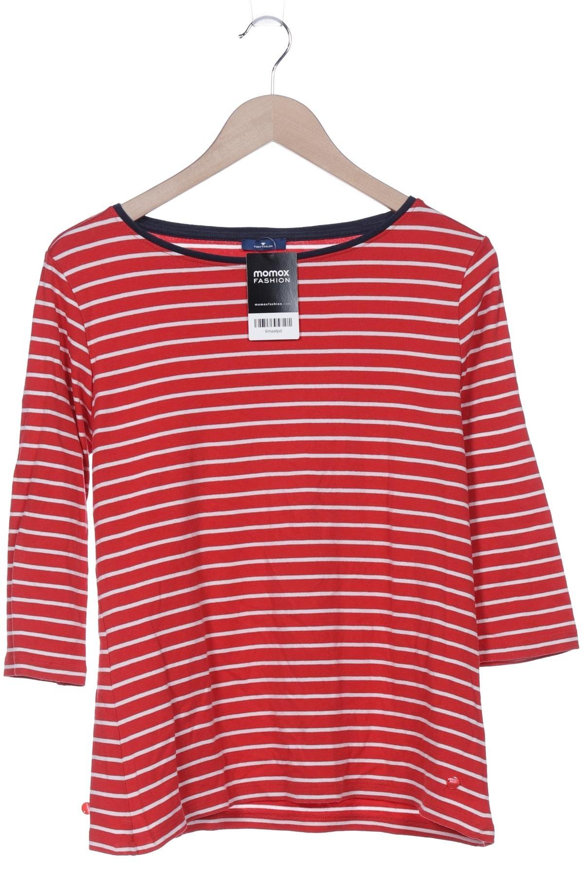 

Tom Tailor Damen Langarmshirt, rot, Gr. 42