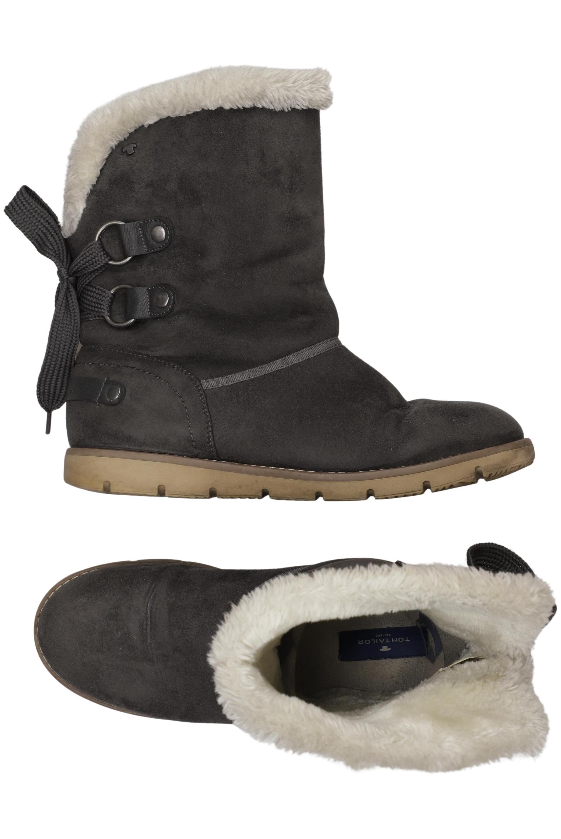 

Tom Tailor Damen Stiefel, grau, Gr. 42
