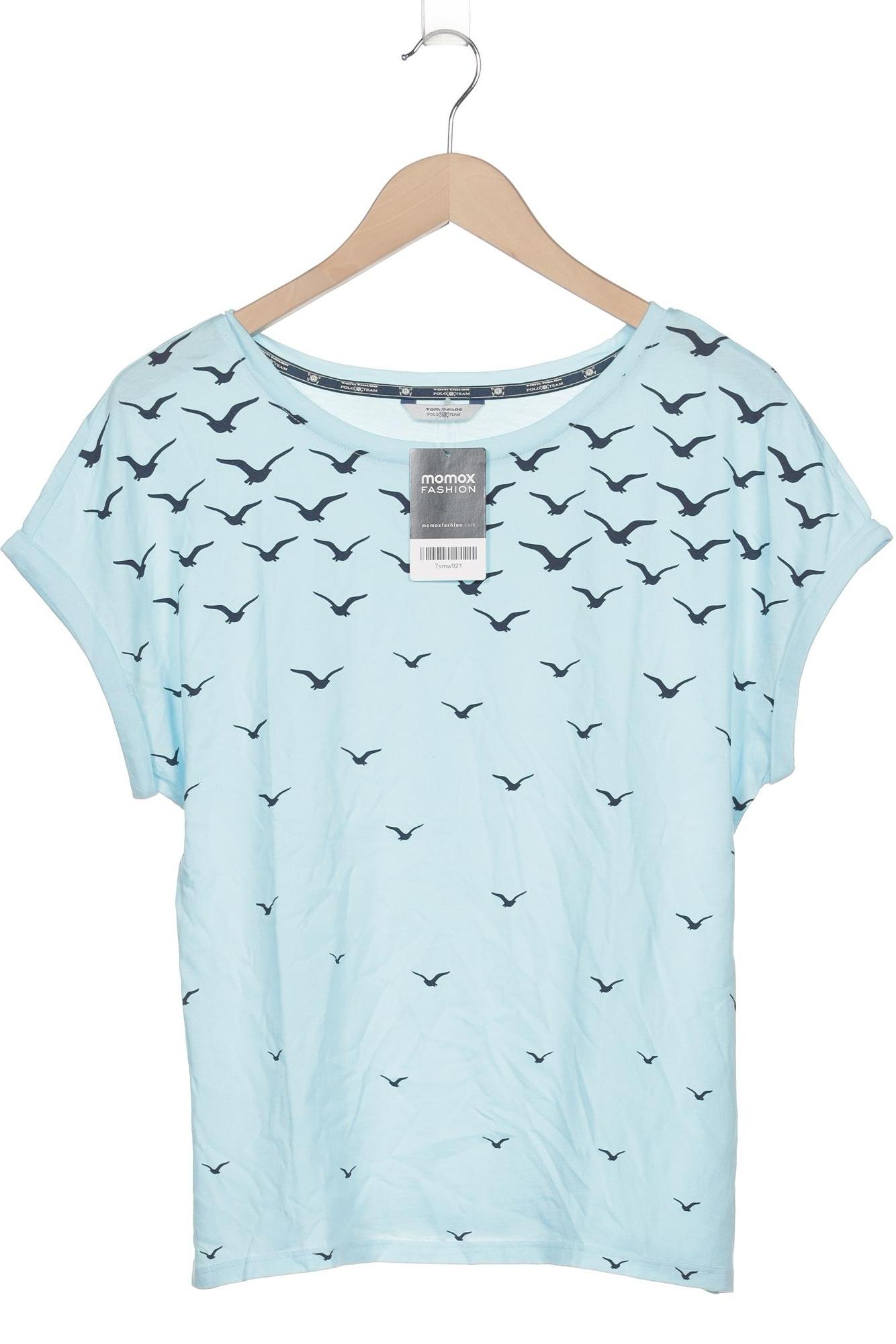 

Tom Tailor Damen T-Shirt, hellblau, Gr. 38