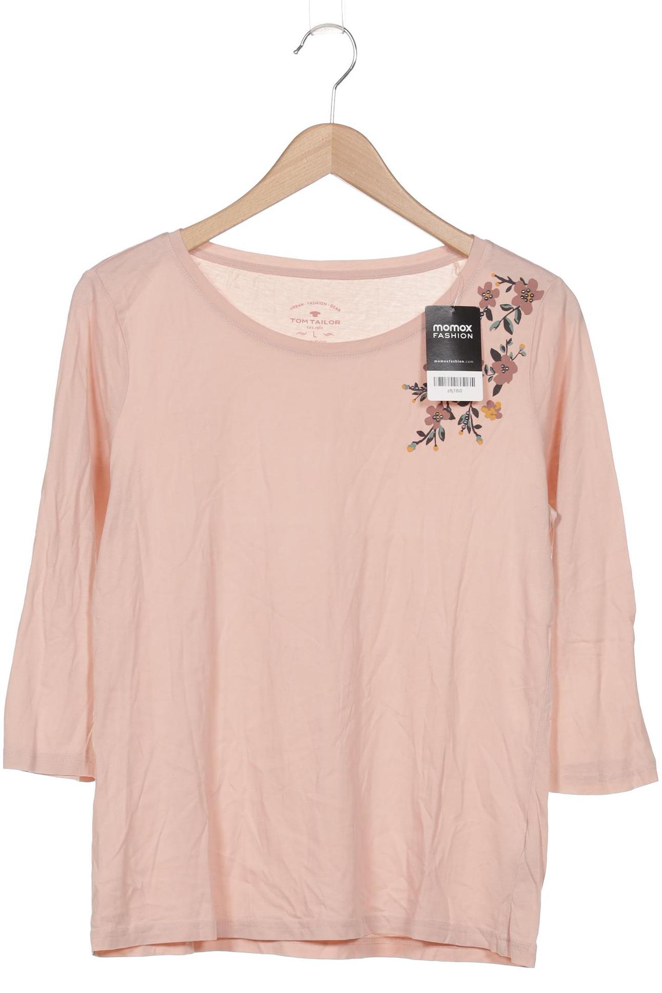 

Tom Tailor Damen Langarmshirt, pink, Gr. 42