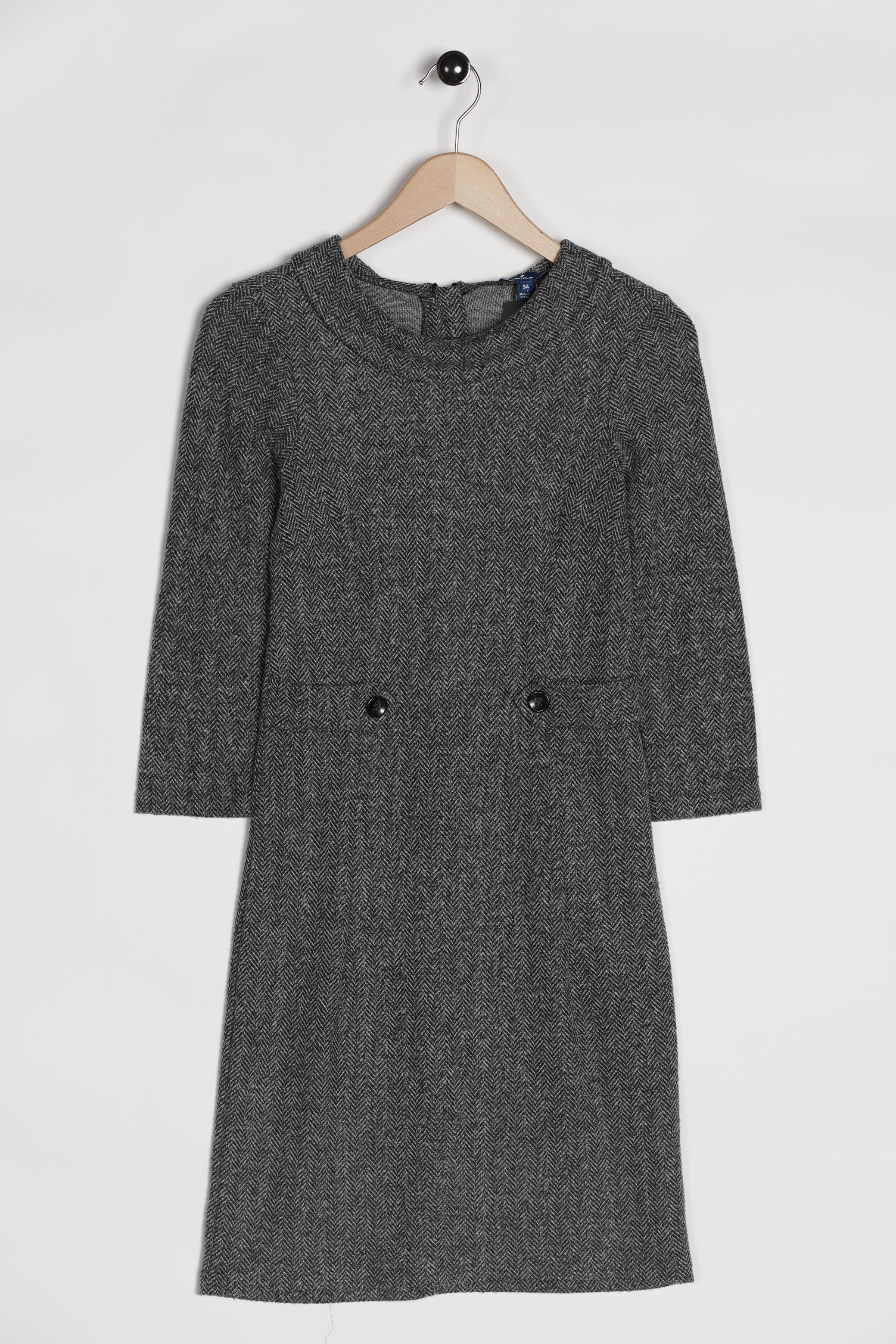 

Tom Tailor Damen Kleid, grau